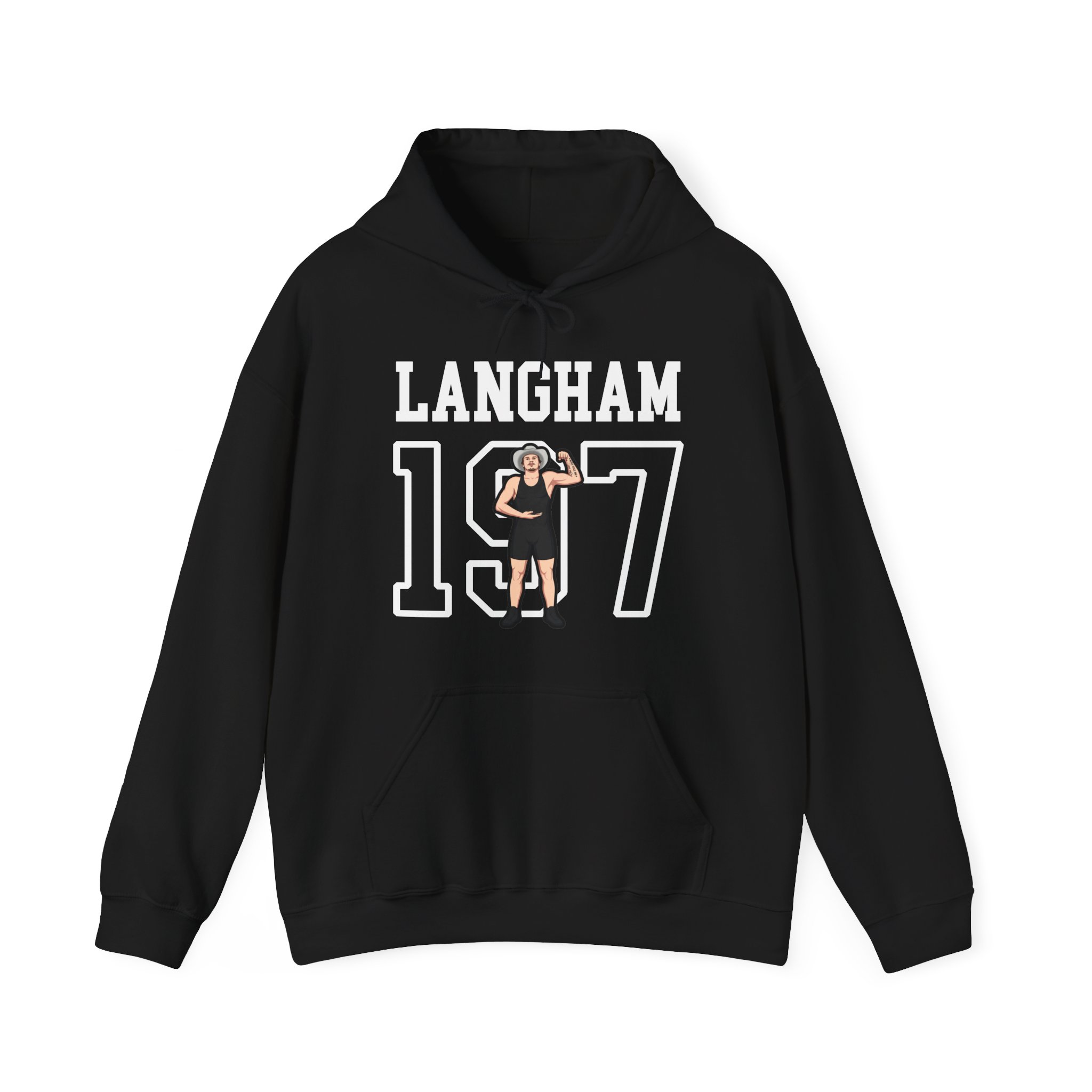 Hoodie — character_shirsey in Black