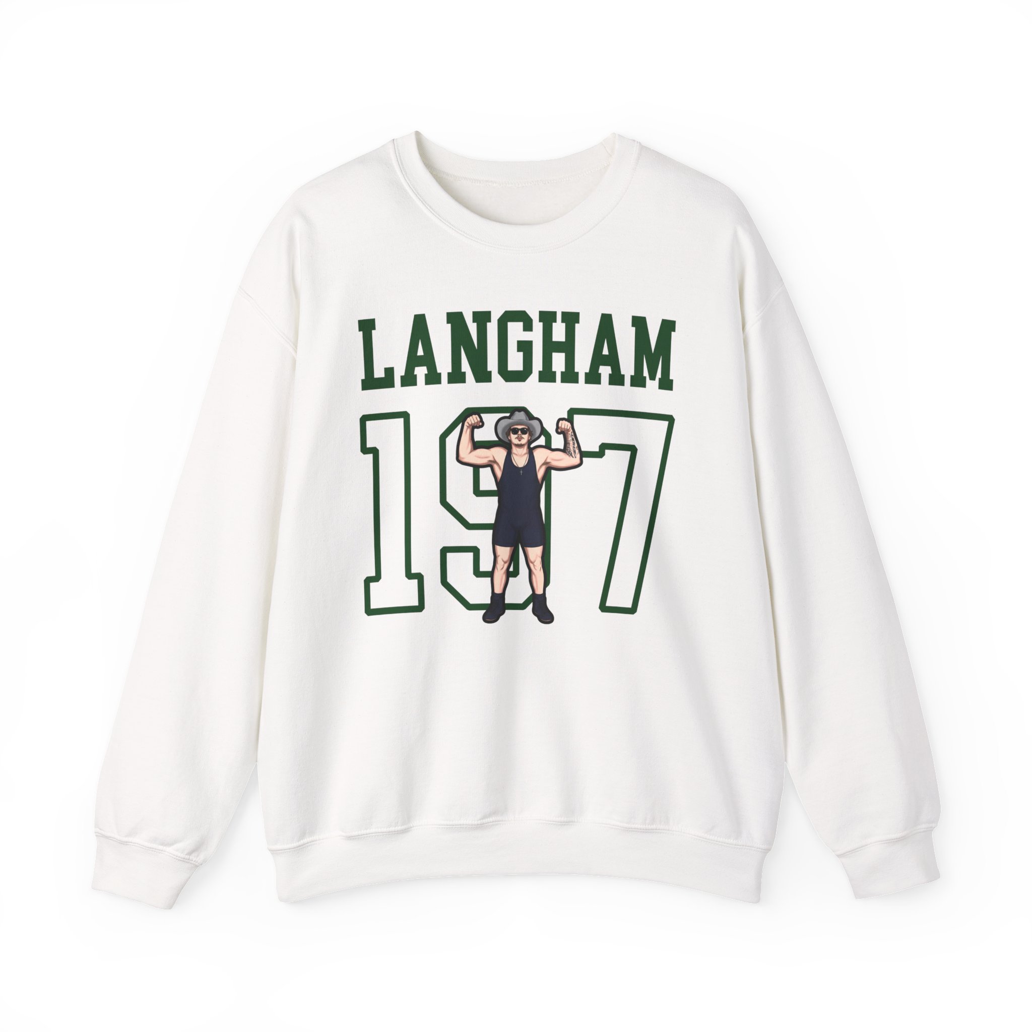 Crewneck Sweatshirt — character_shirsey in White