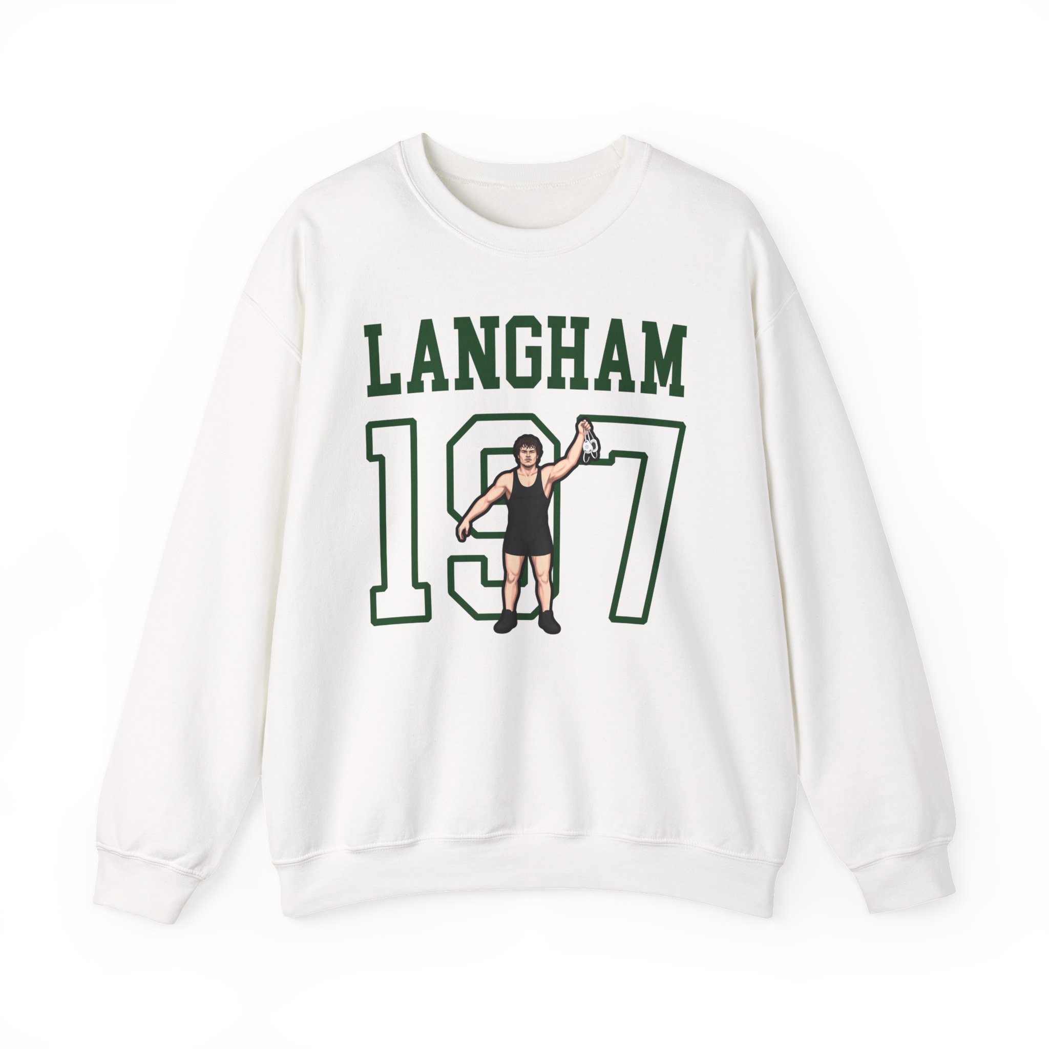 Crewneck Sweatshirt — character_shirsey in White