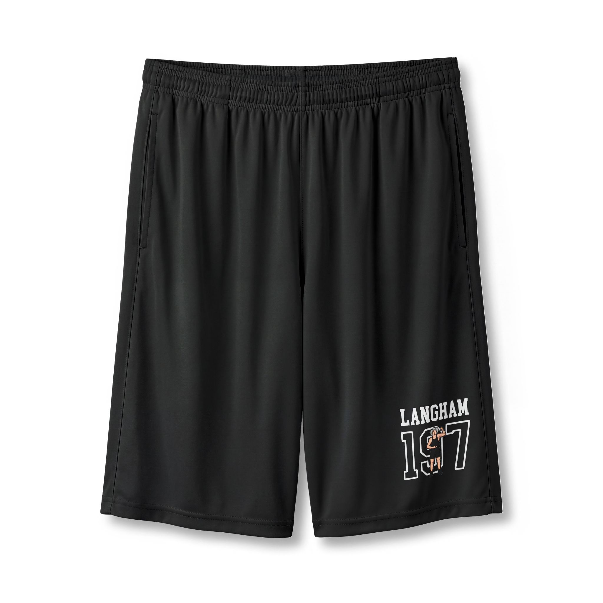 Shorts — character_shirsey in Black