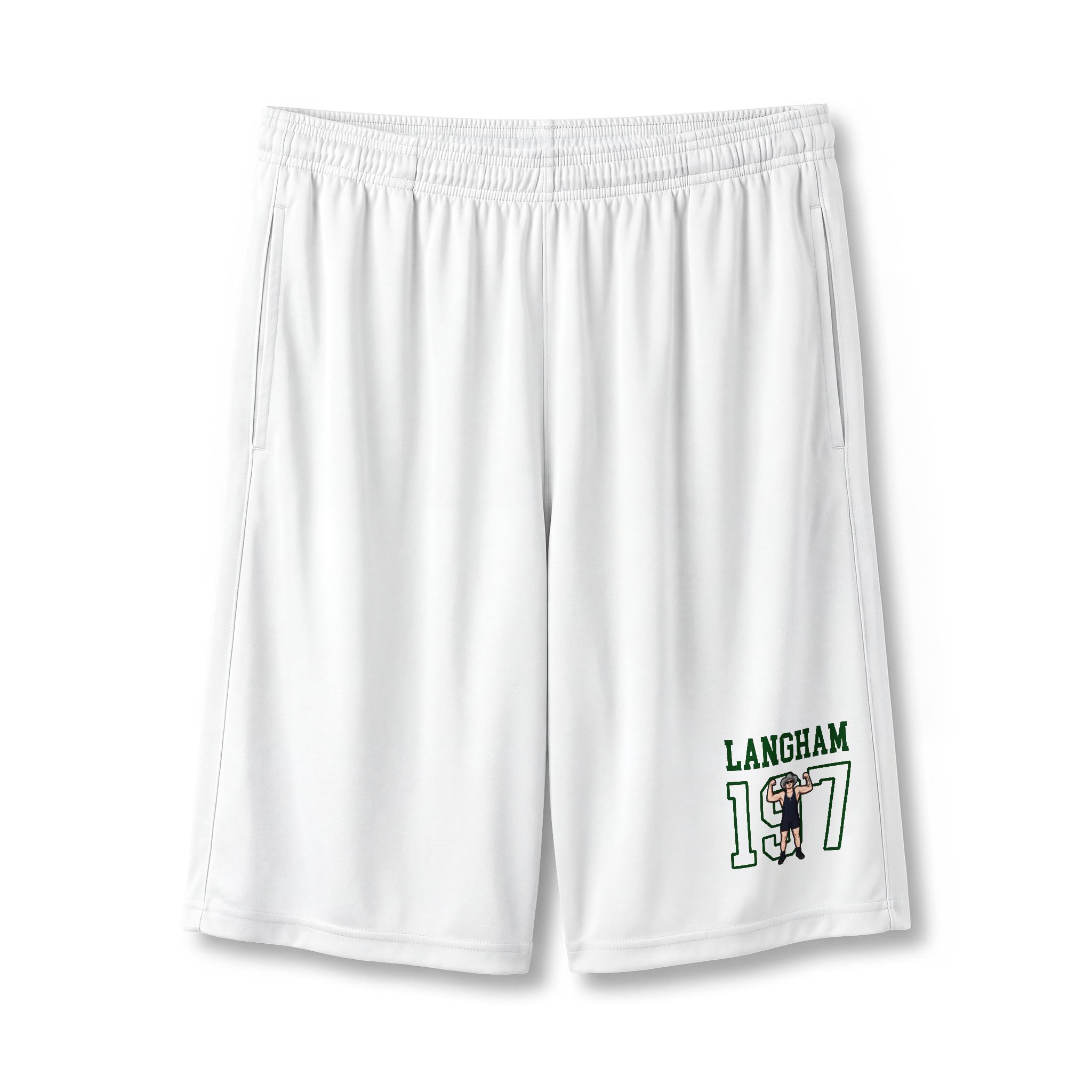 Shorts — character_shirsey in White