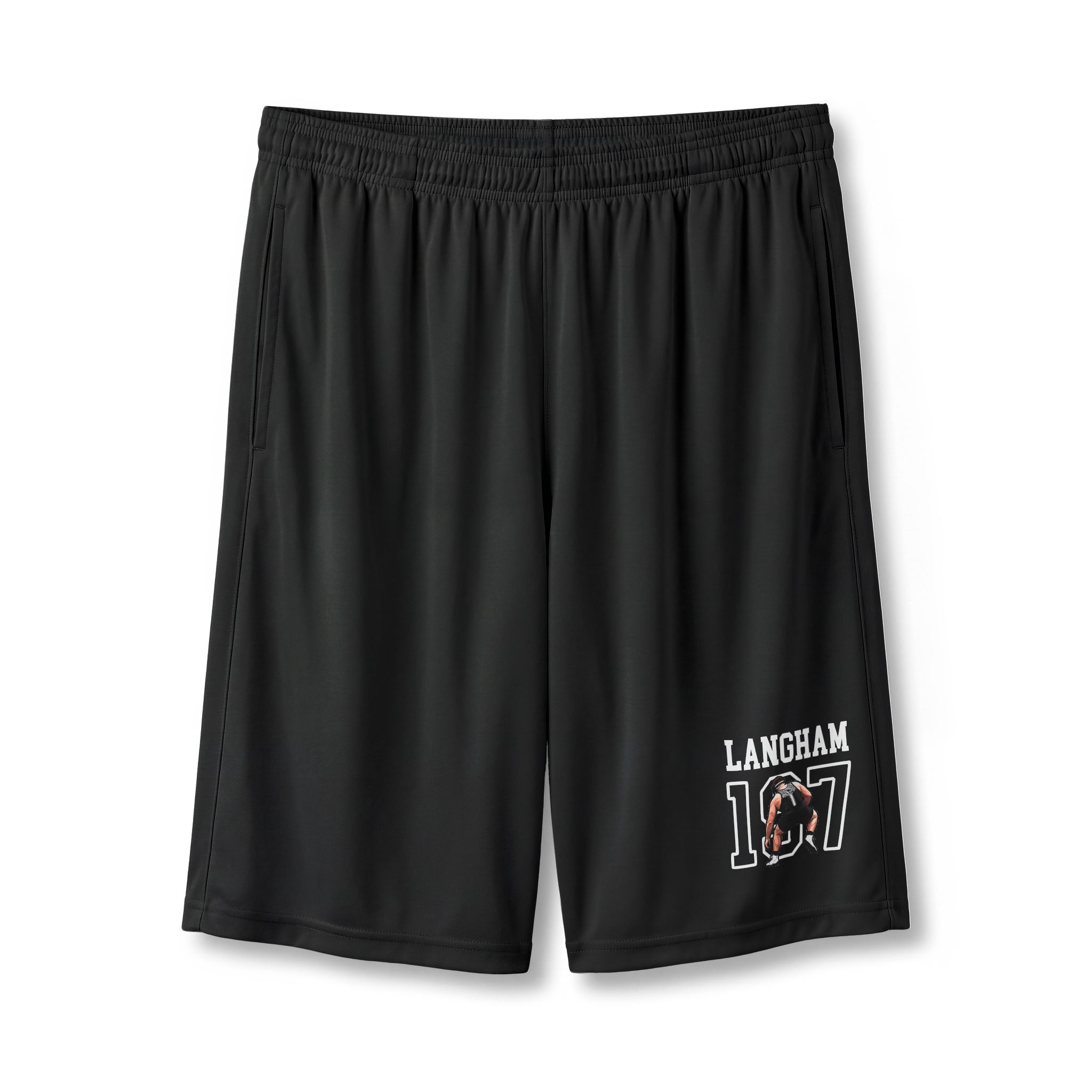 Shorts — character_shirsey in Black