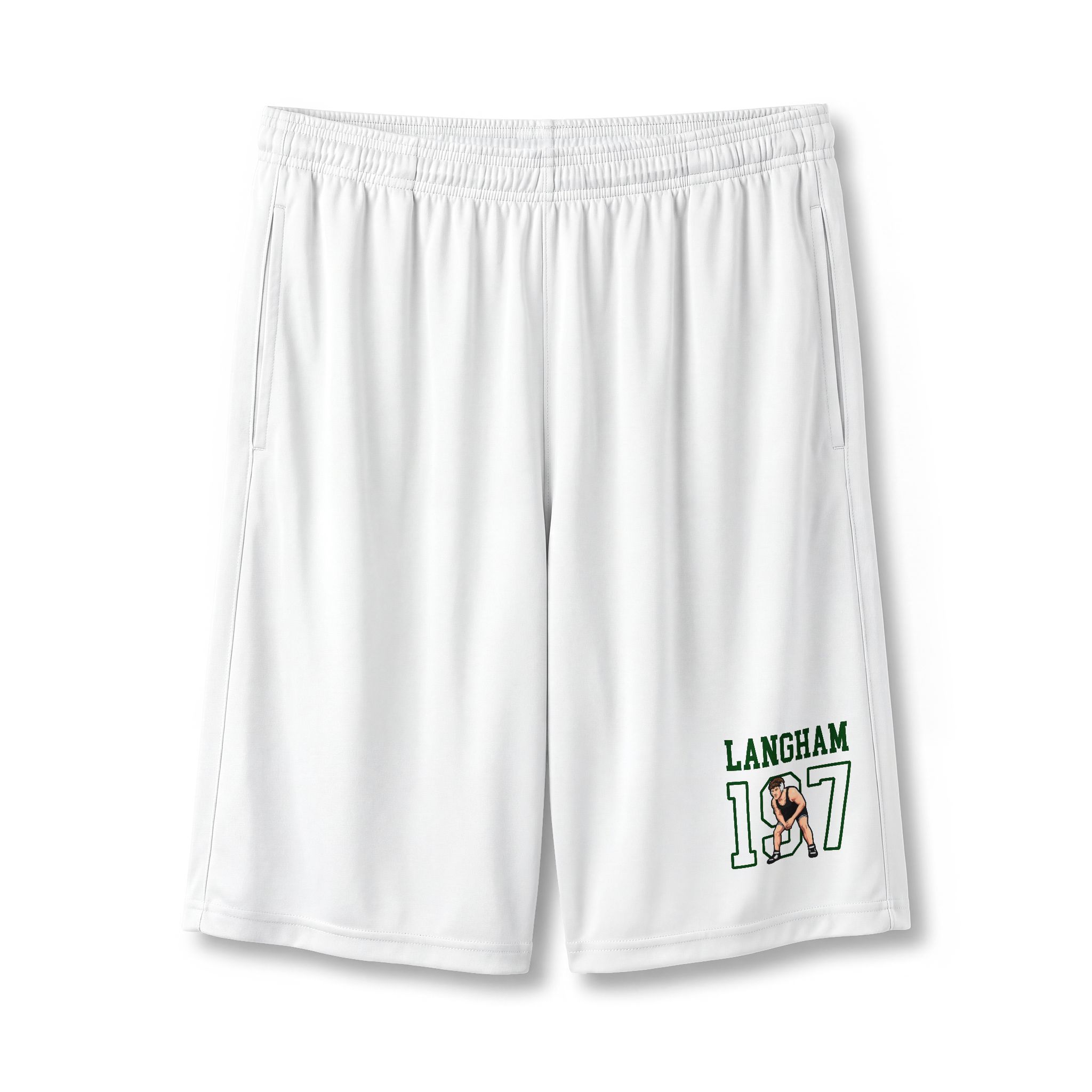 Shorts — character_shirsey in White