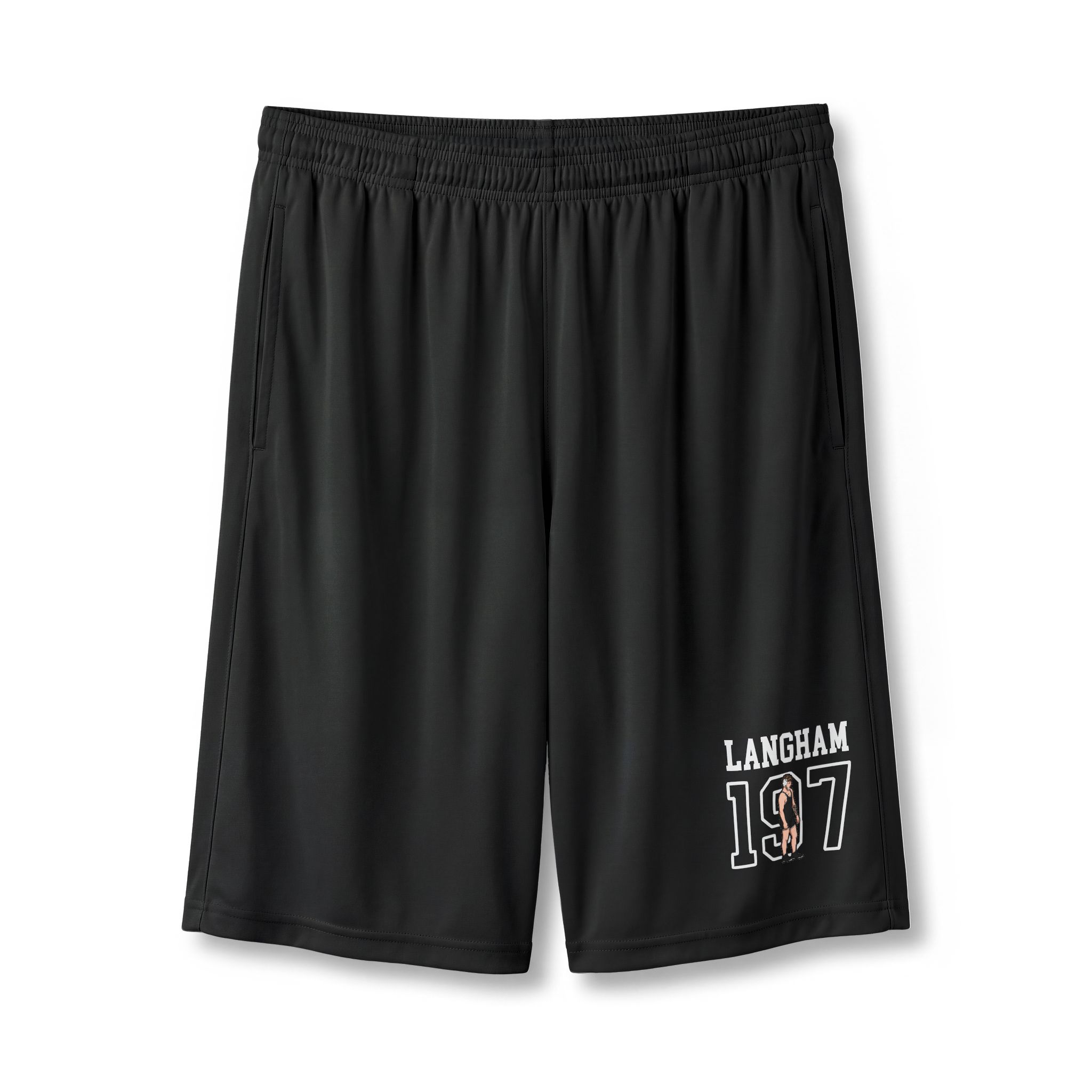 Shorts — character_shirsey in Black
