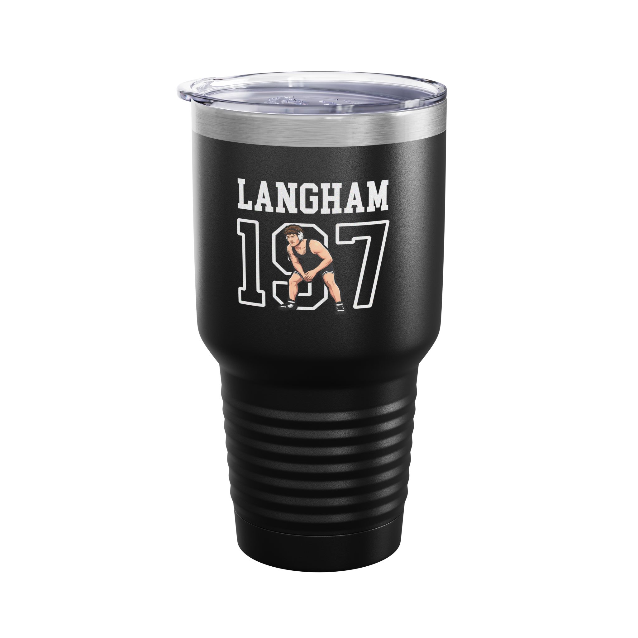 30oz Tumbler — character_shirsey in Black