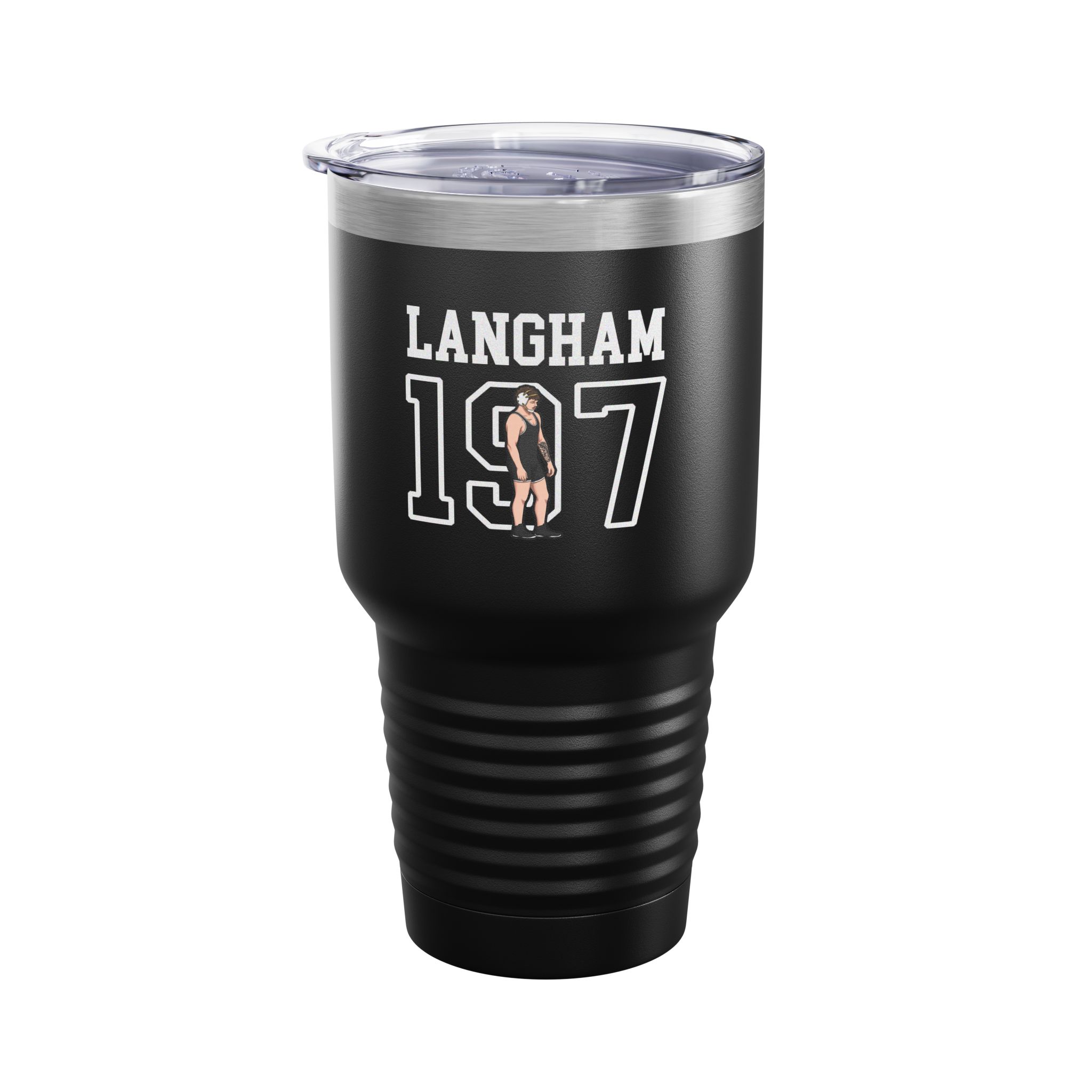 30oz Tumbler — character_shirsey in Black