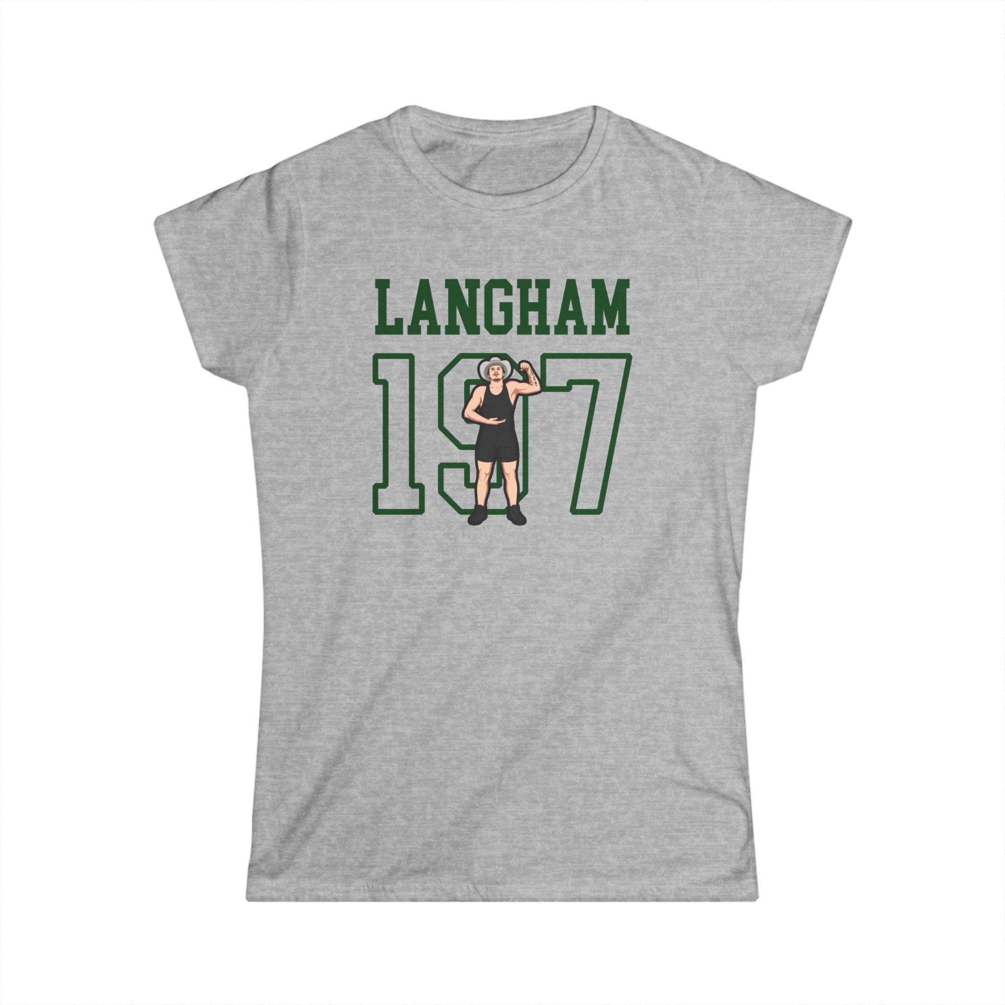 Women's Softstyle Tee — character_shirsey in Grey