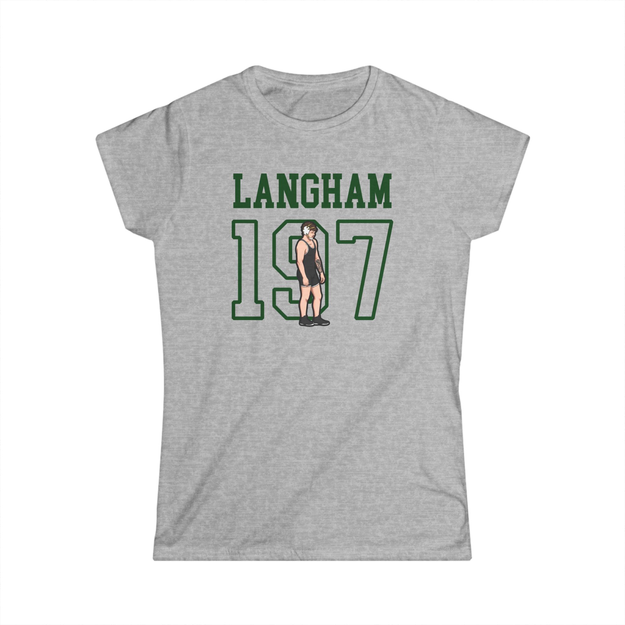 Women's Softstyle Tee — character_shirsey in Grey