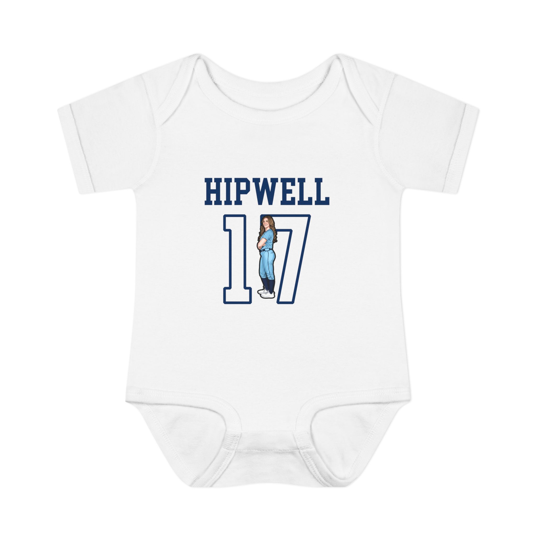 Baby Onesie — character_shirsey in White