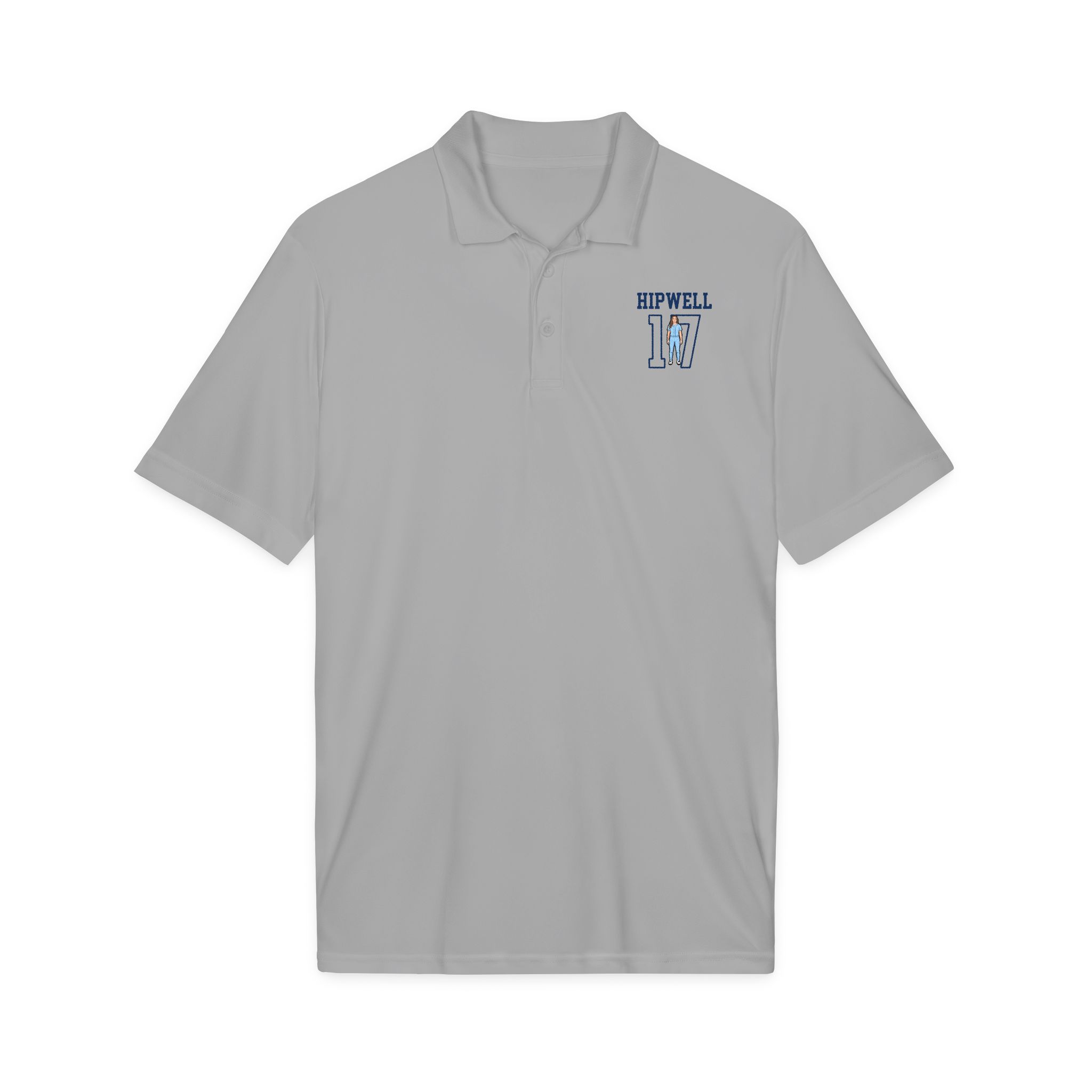 Polo — character_shirsey in Silver