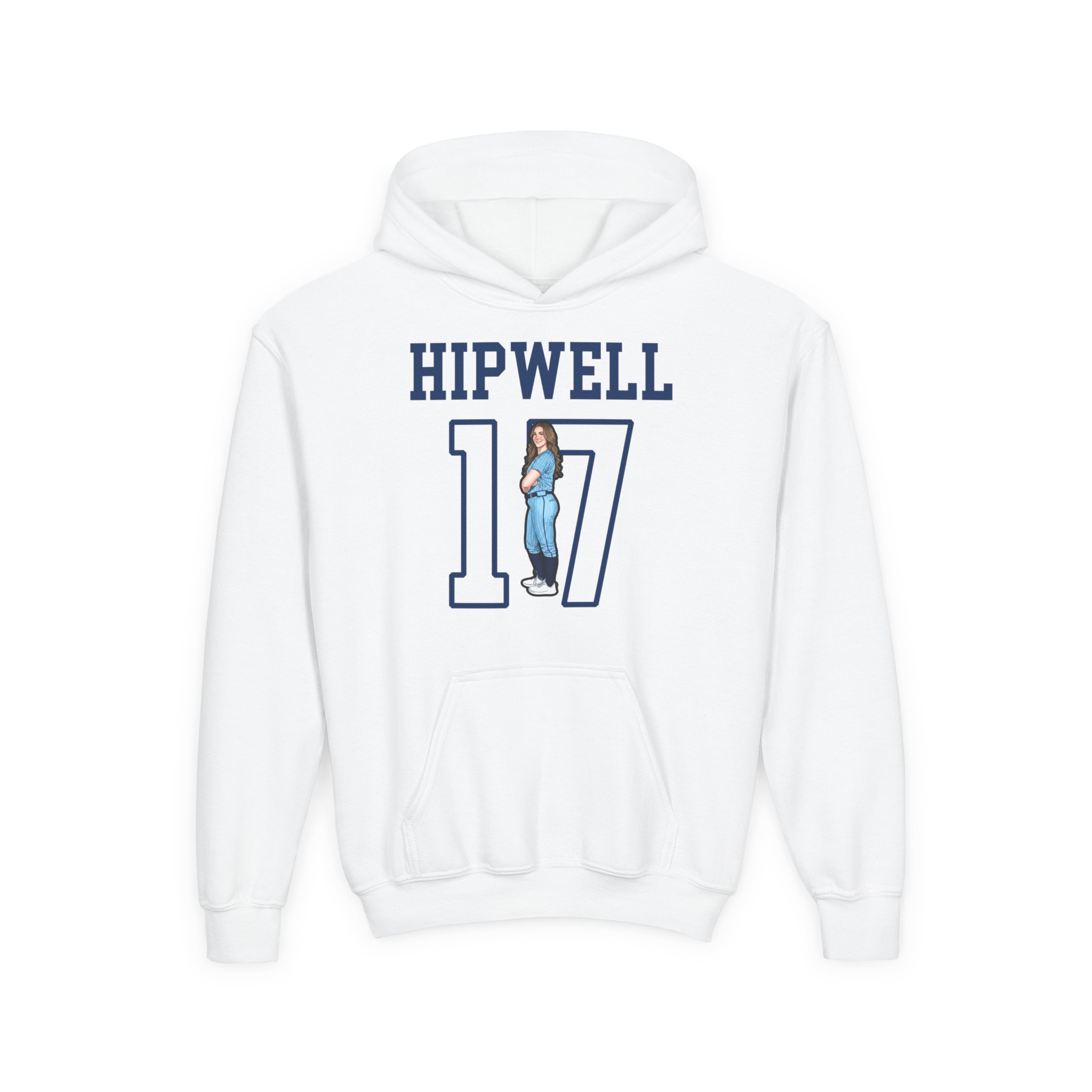 Youth Hoodie — character_shirsey in White