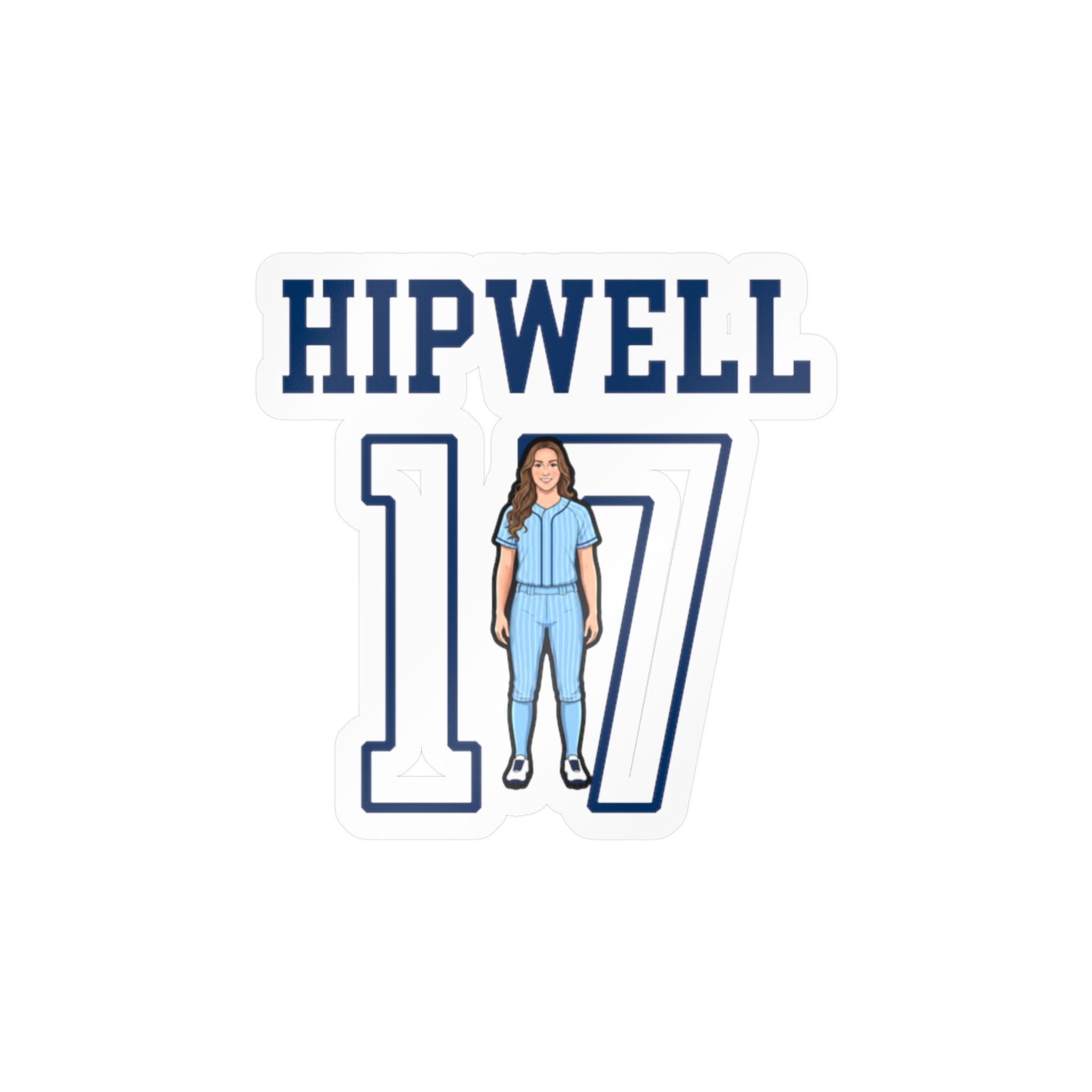 Vinyl Sticker — character_shirsey in Classic