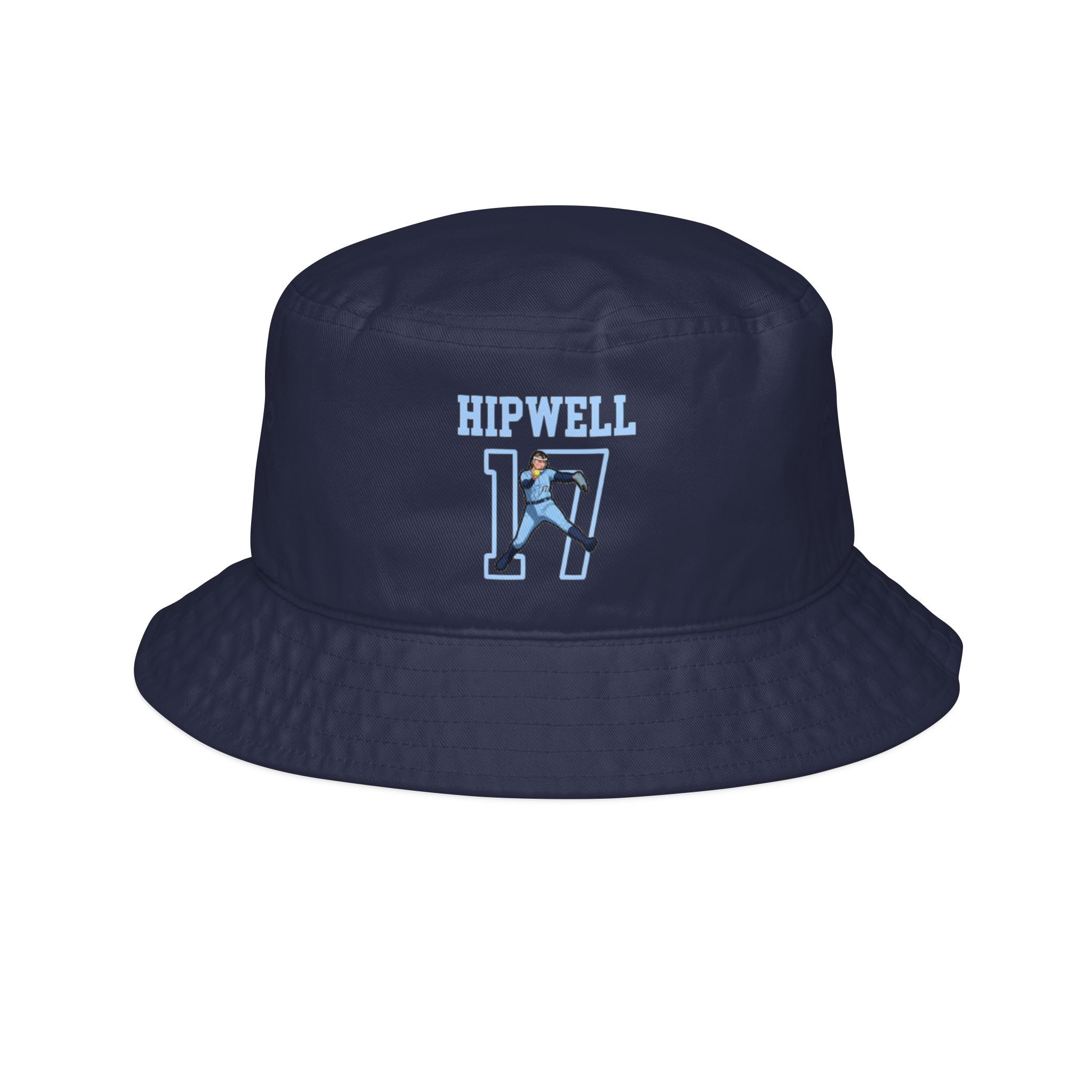 Bucket Hat — character_shirsey in Navy