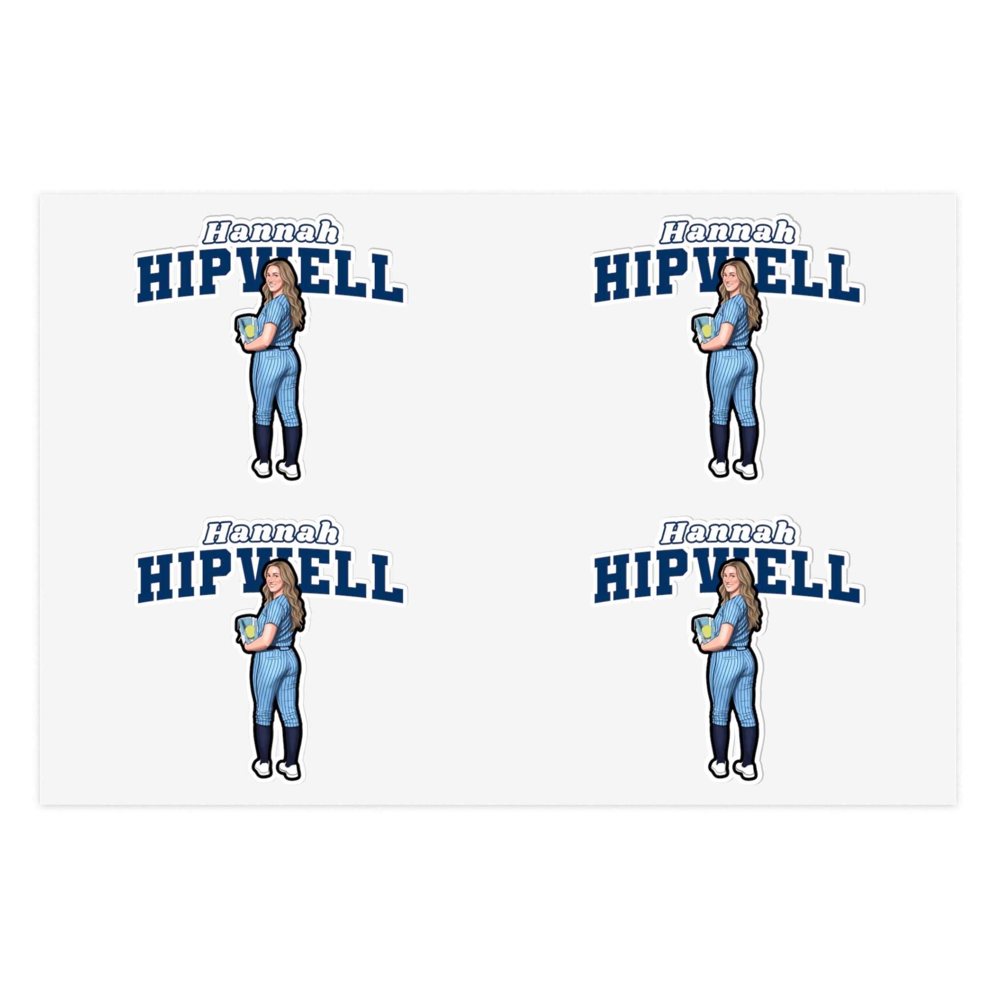 Sticker Sheet — character_name_arch in Classic