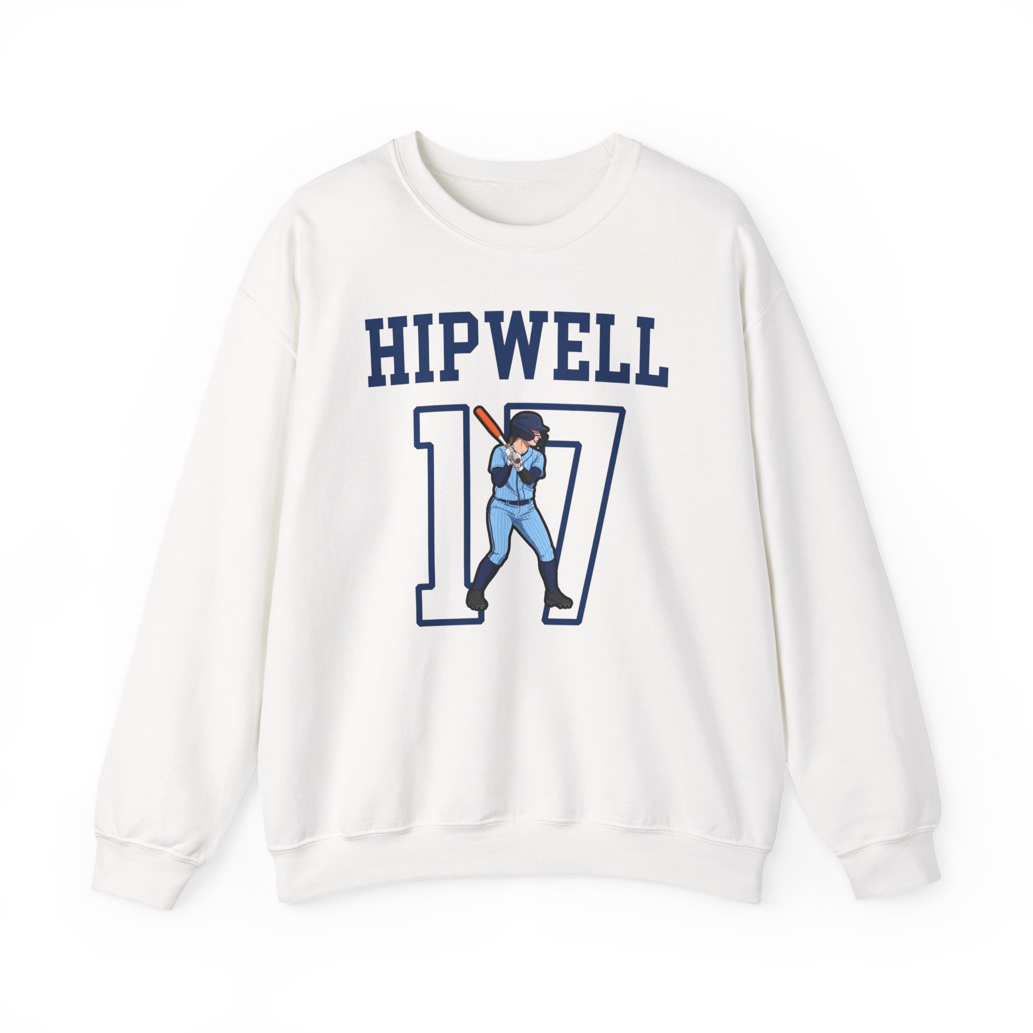 Crewneck Sweatshirt — character_shirsey in White