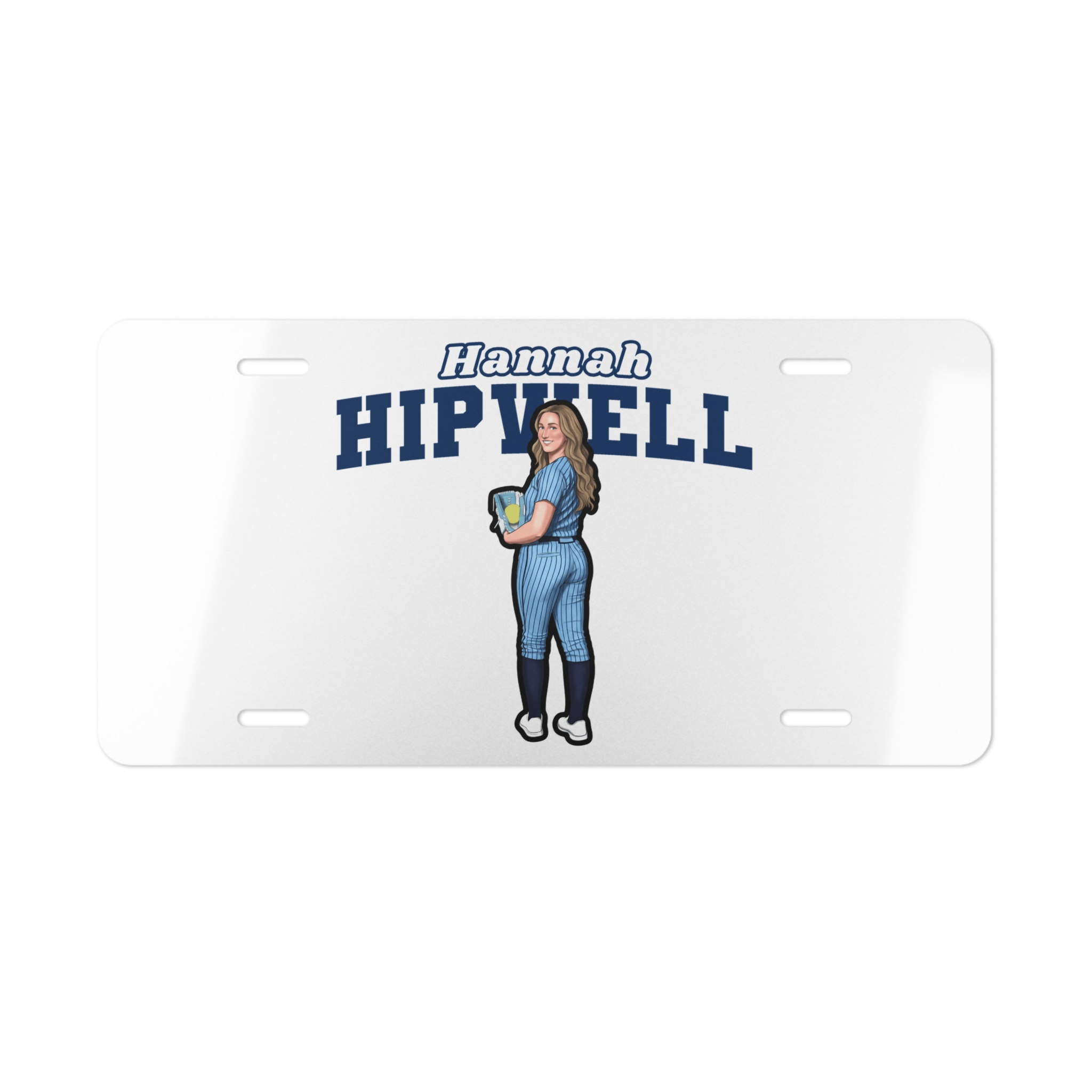 License Plate — character_name_arch in Classic
