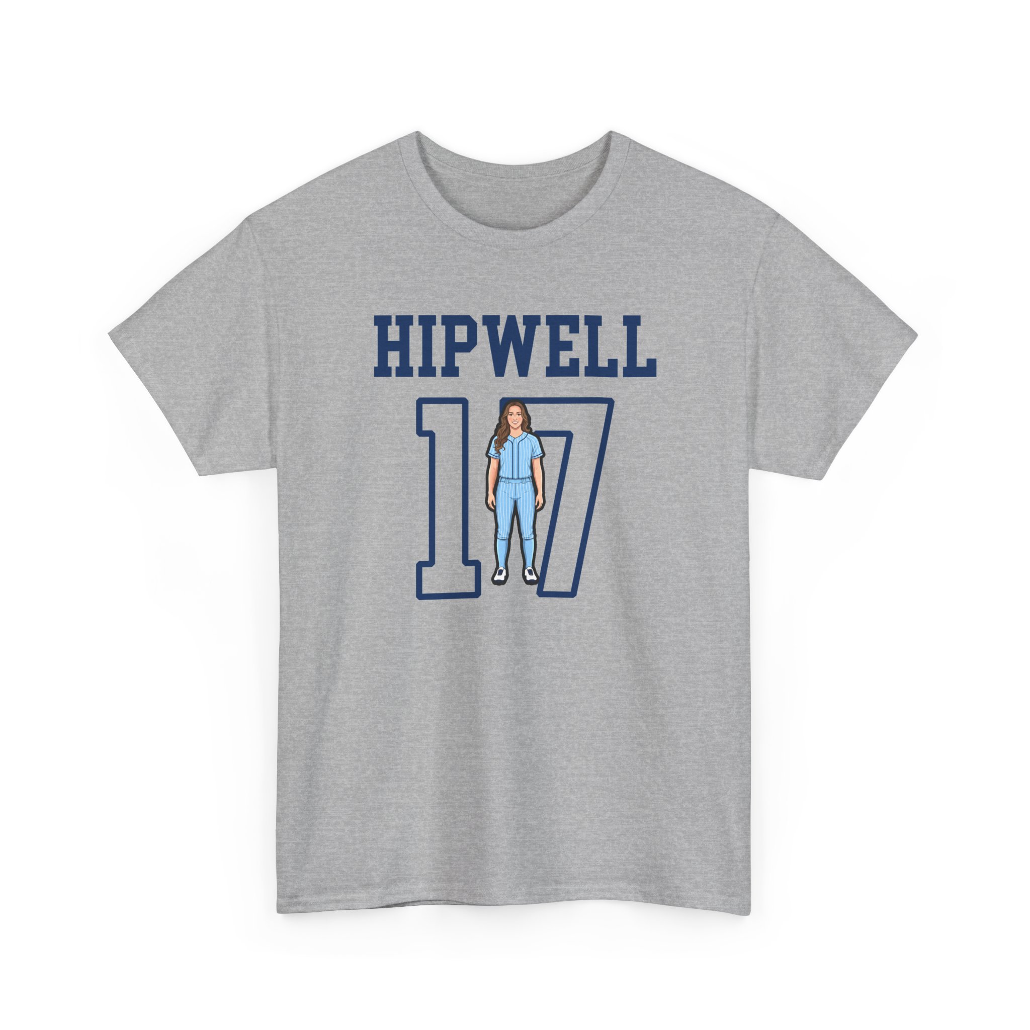 Tee — character_shirsey in Grey
