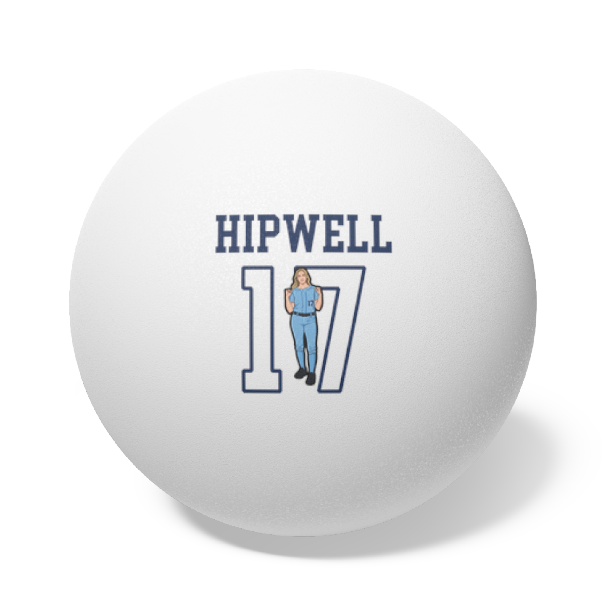 Ping Pong Balls, 6 pcs — character_shirsey in White