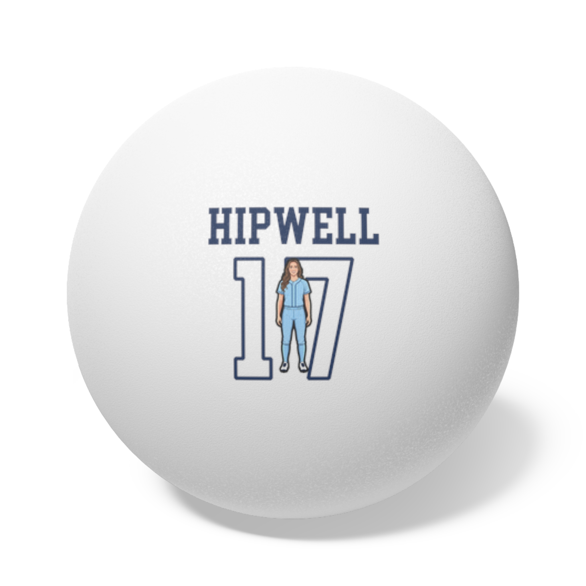 Ping Pong Balls, 6 pcs — character_shirsey in White