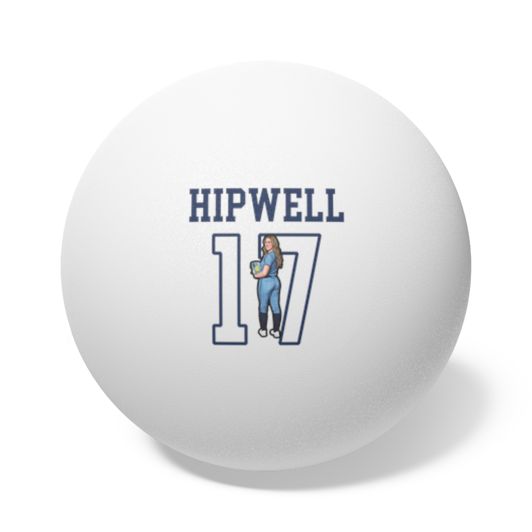Ping Pong Balls, 6 pcs — character_shirsey in White