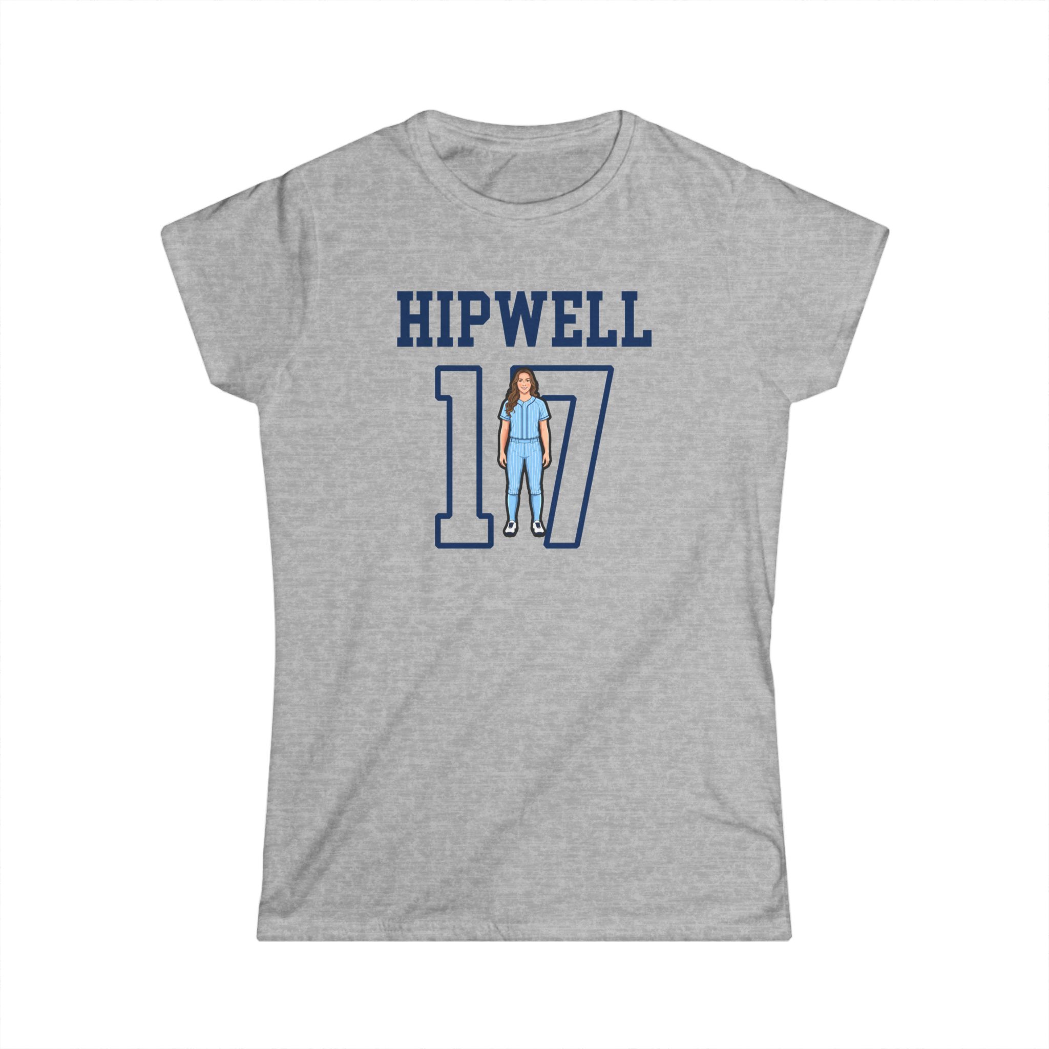 Women's Softstyle Tee — character_shirsey in Grey