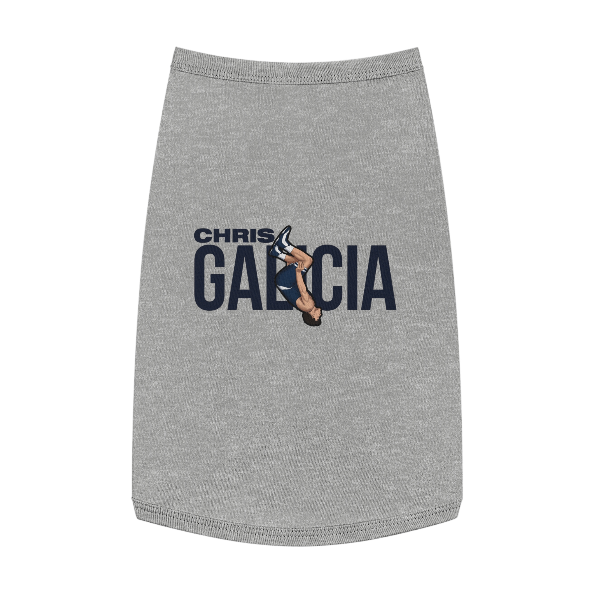 Pet Tank Top — character_player_name in White
