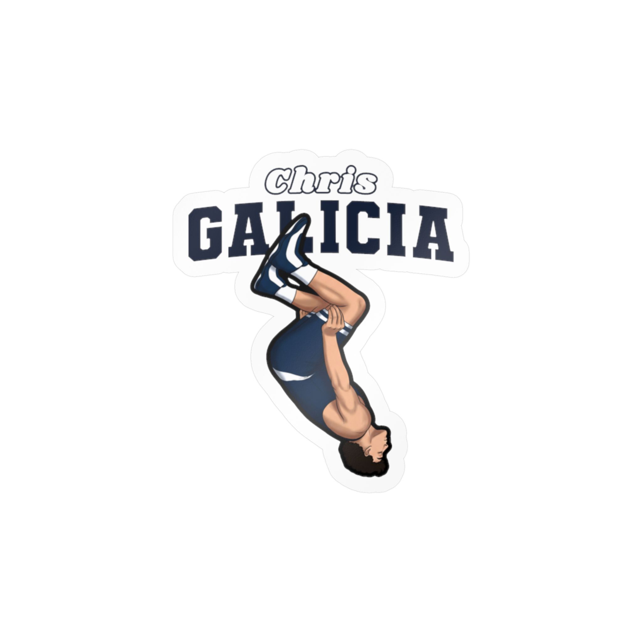 Vinyl Sticker — character_name_arch in Classic