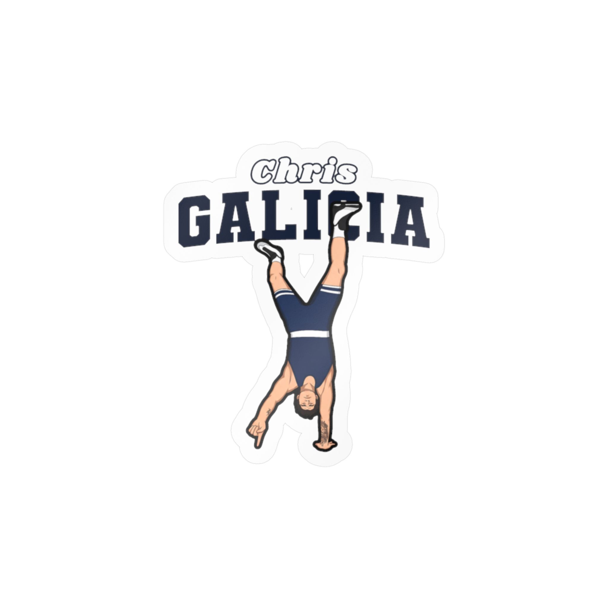 Vinyl Sticker — character_name_arch in Classic