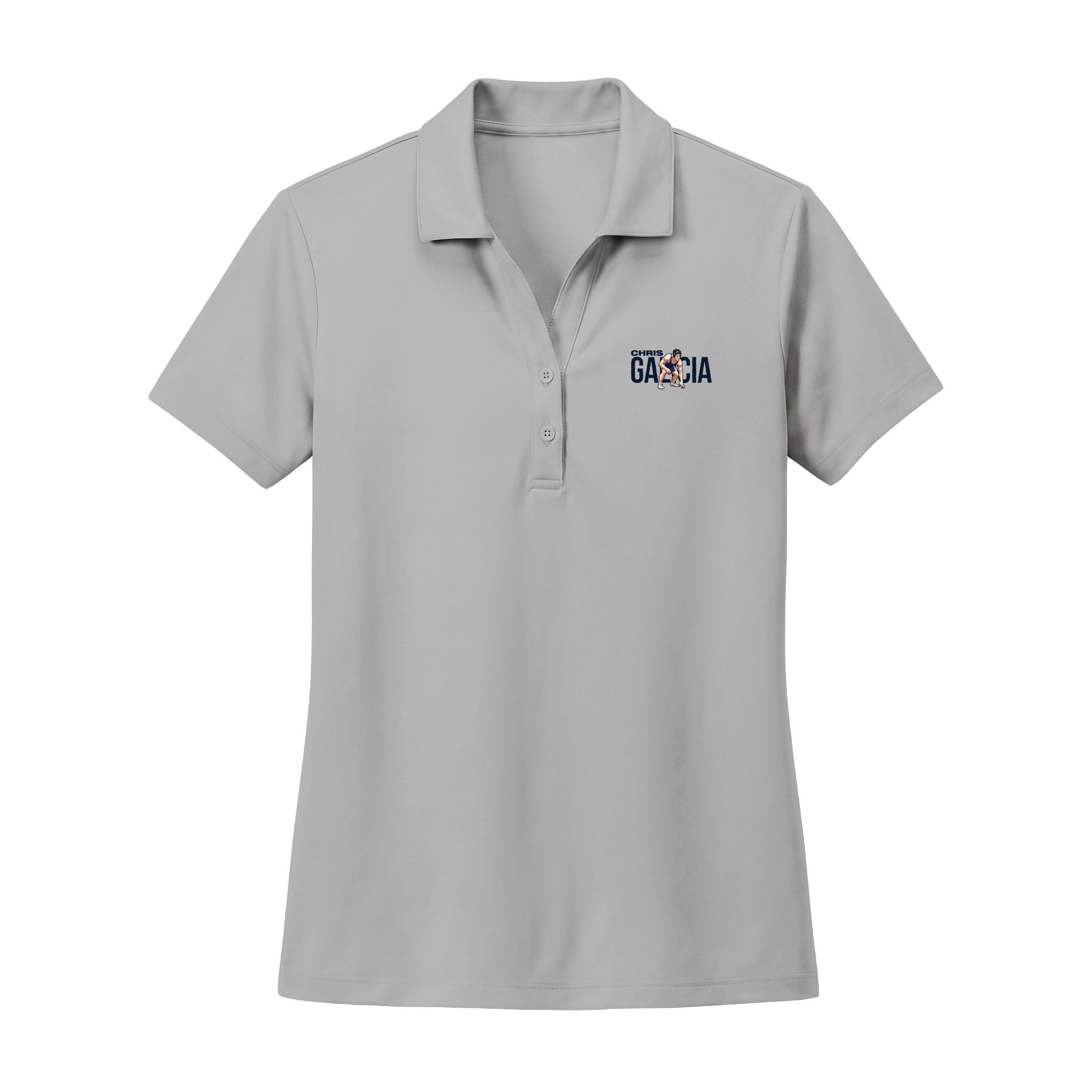Women's Polo — character_player_name in Silver