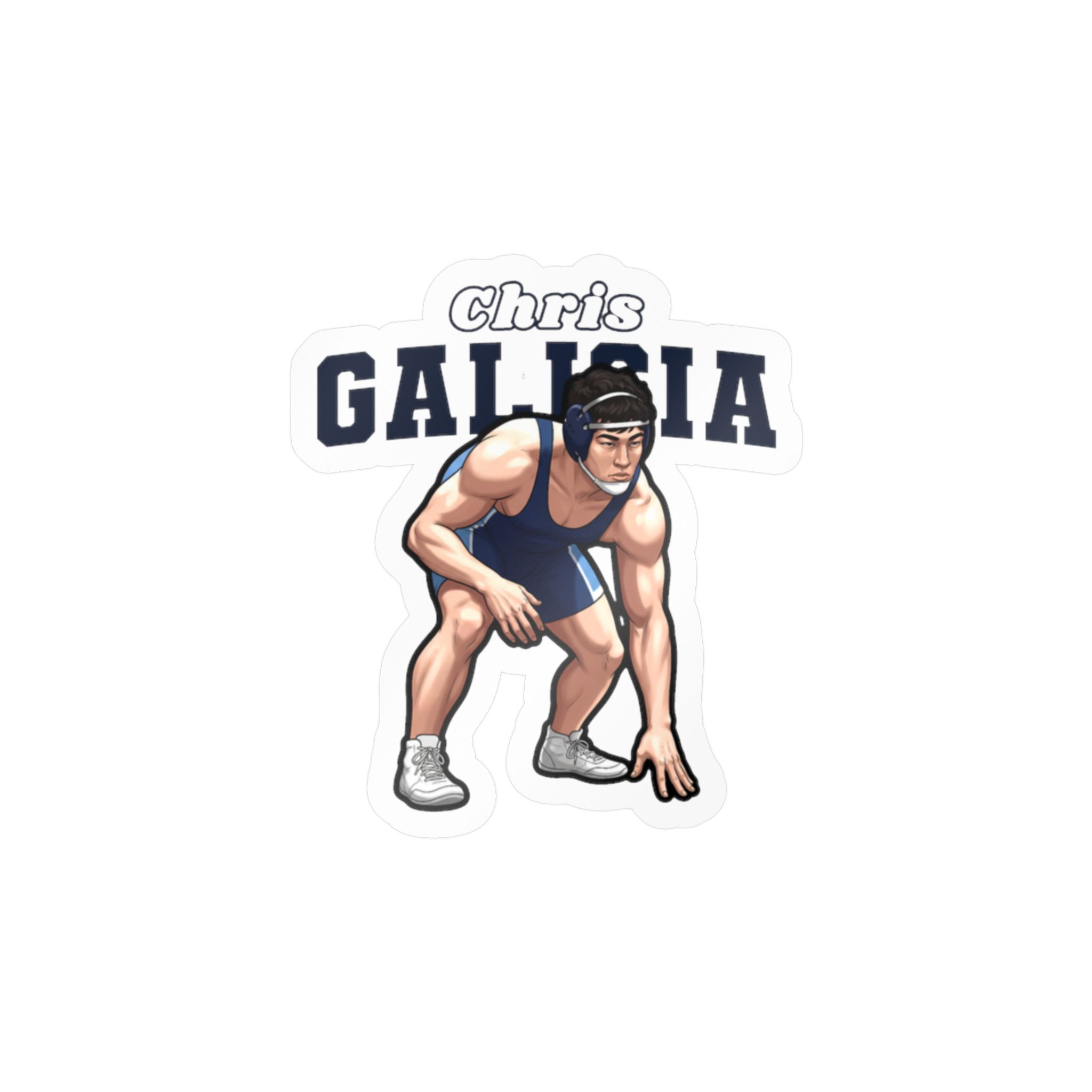 Vinyl Sticker — character_name_arch in Classic