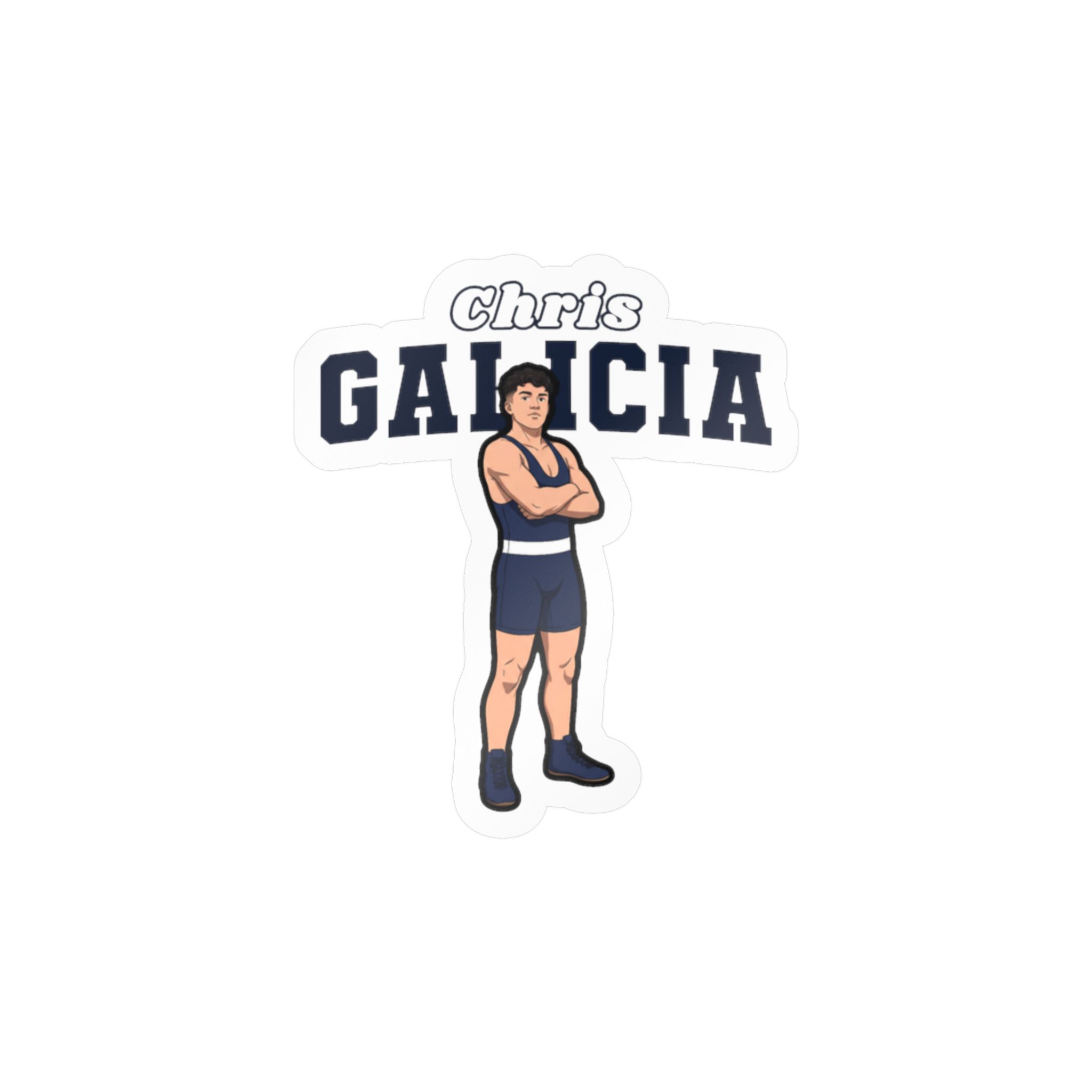 Vinyl Sticker — character_name_arch in Classic