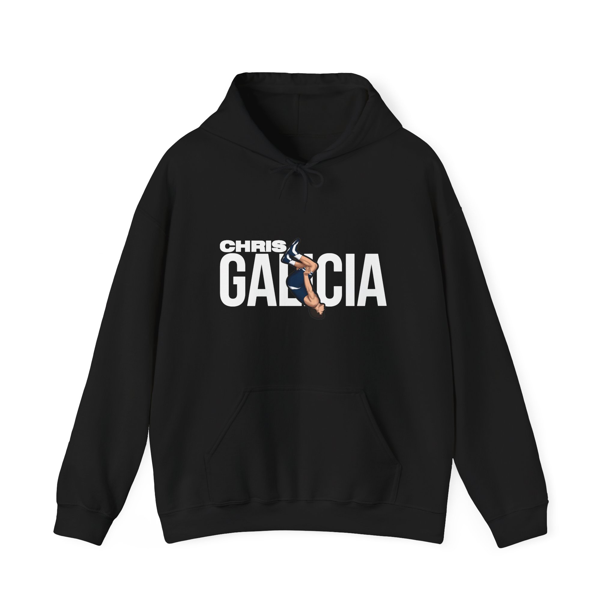 Hoodie — character_player_name in Black