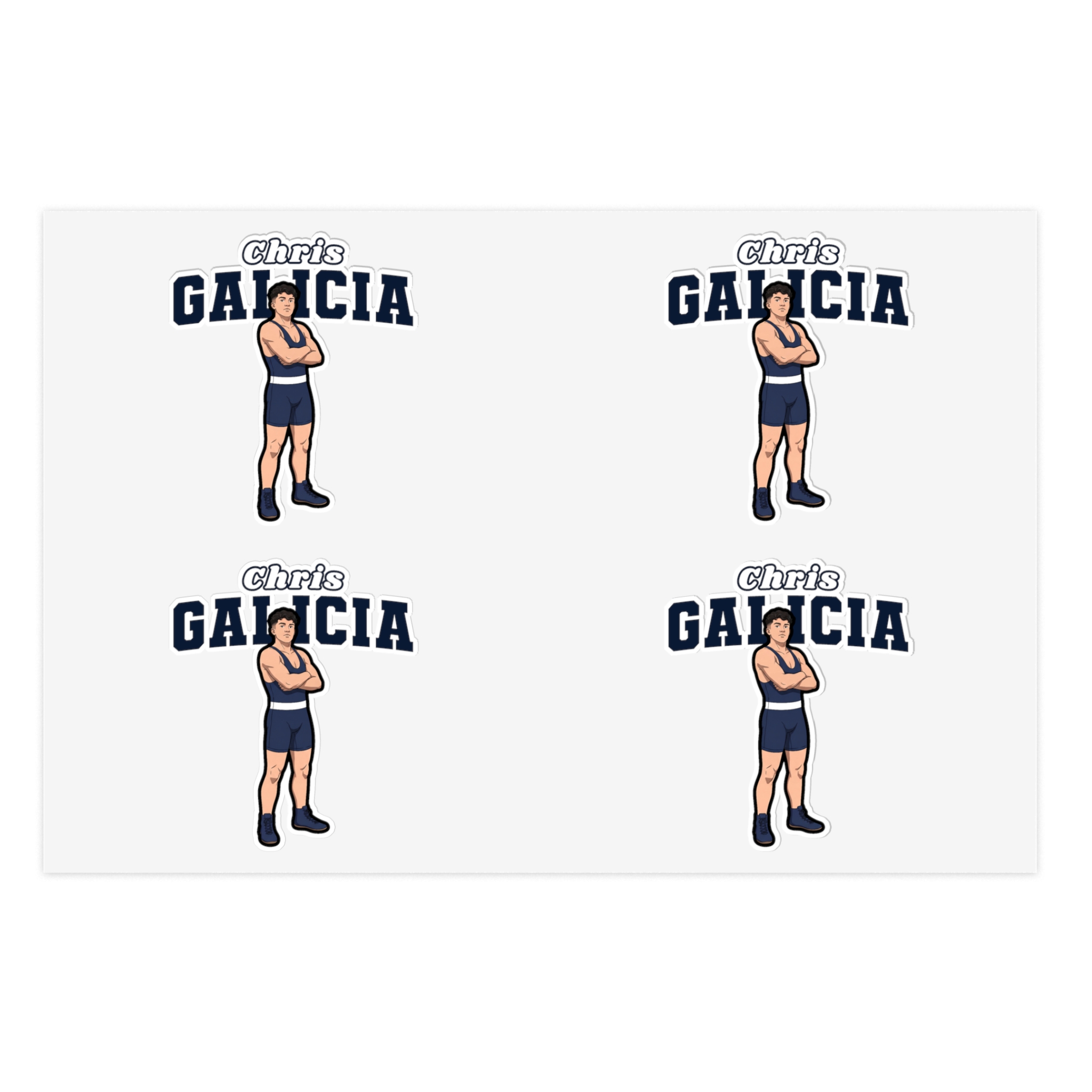 Sticker Sheet — character_name_arch in Classic