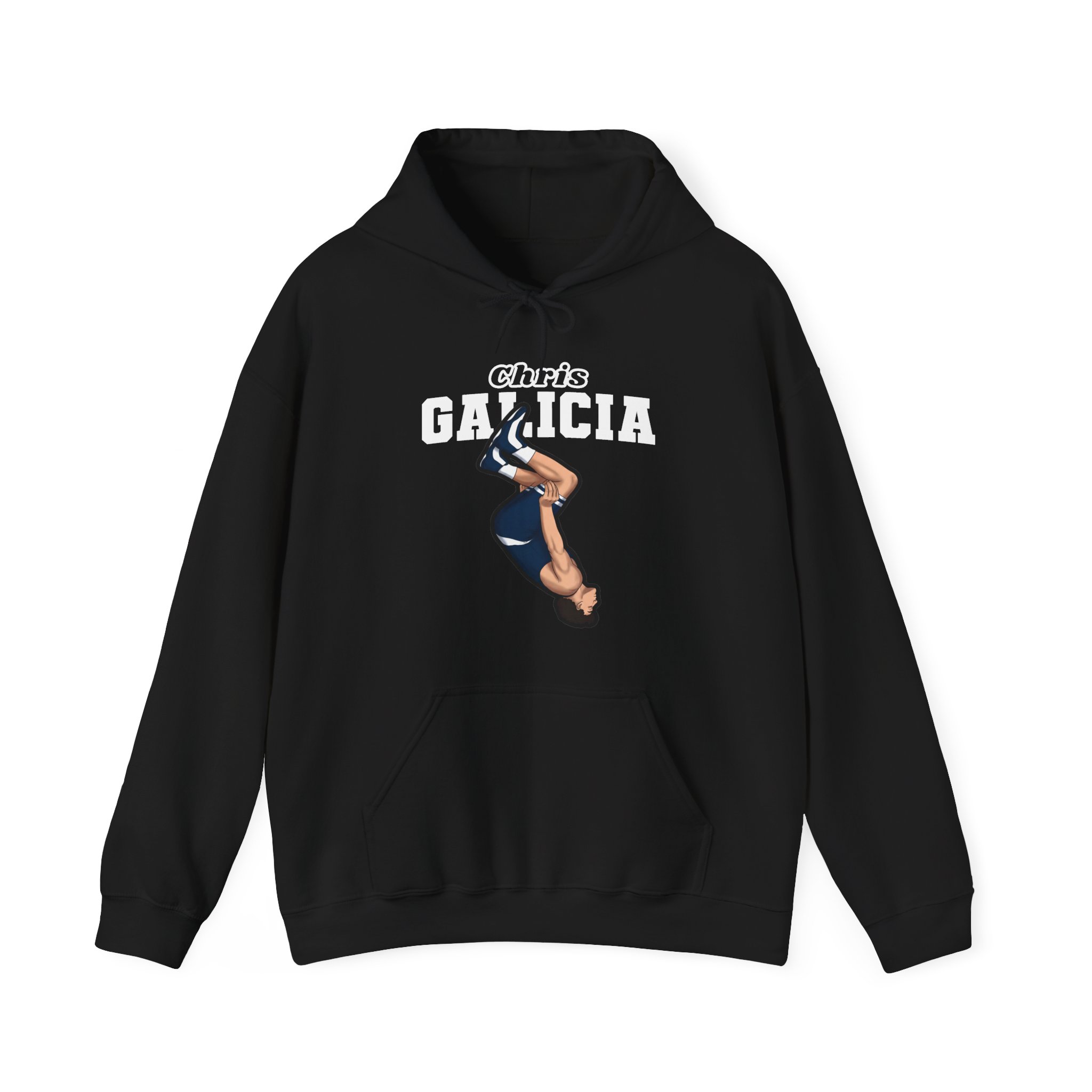 Hoodie — character_name_arch in Black
