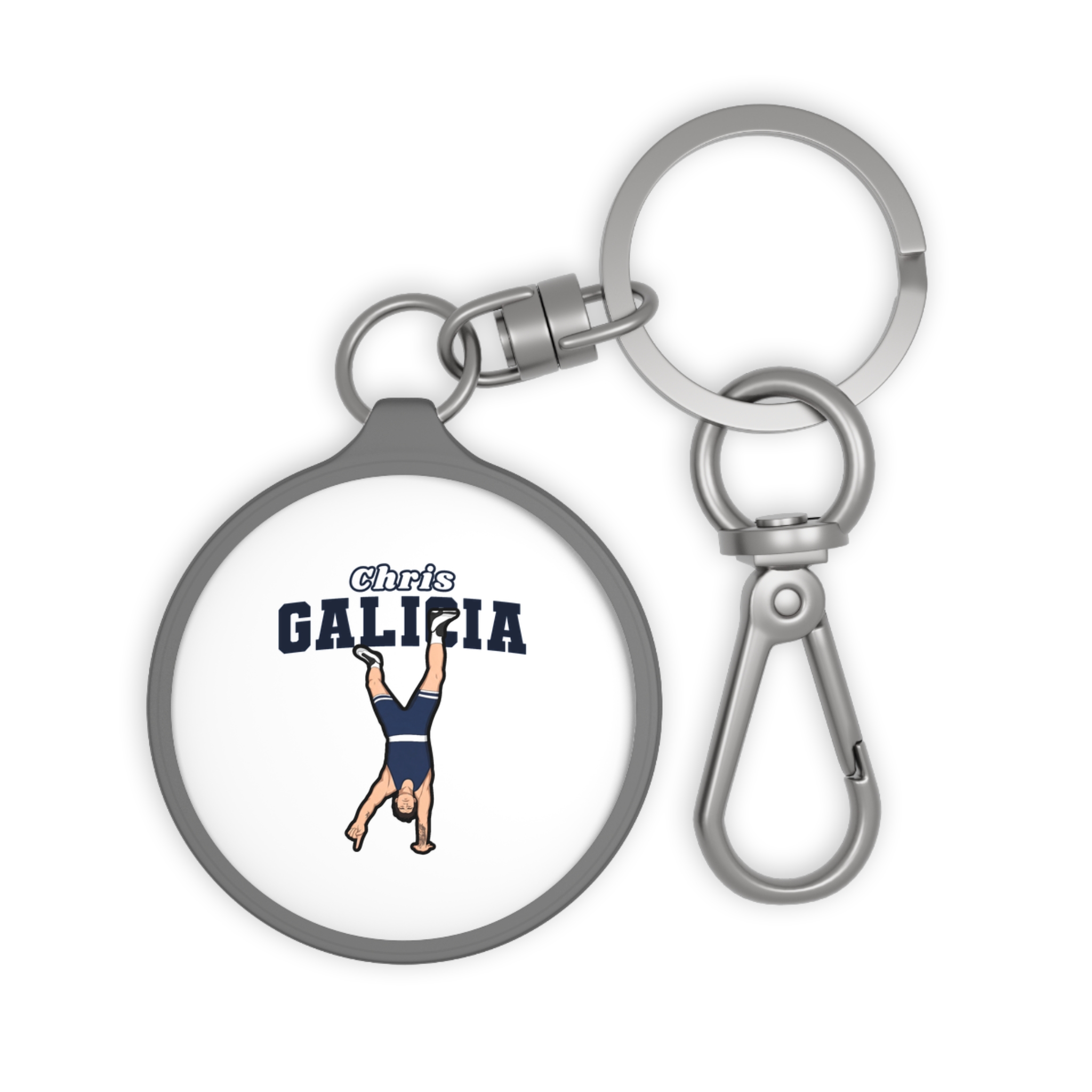Keychain — character_name_arch in Grey