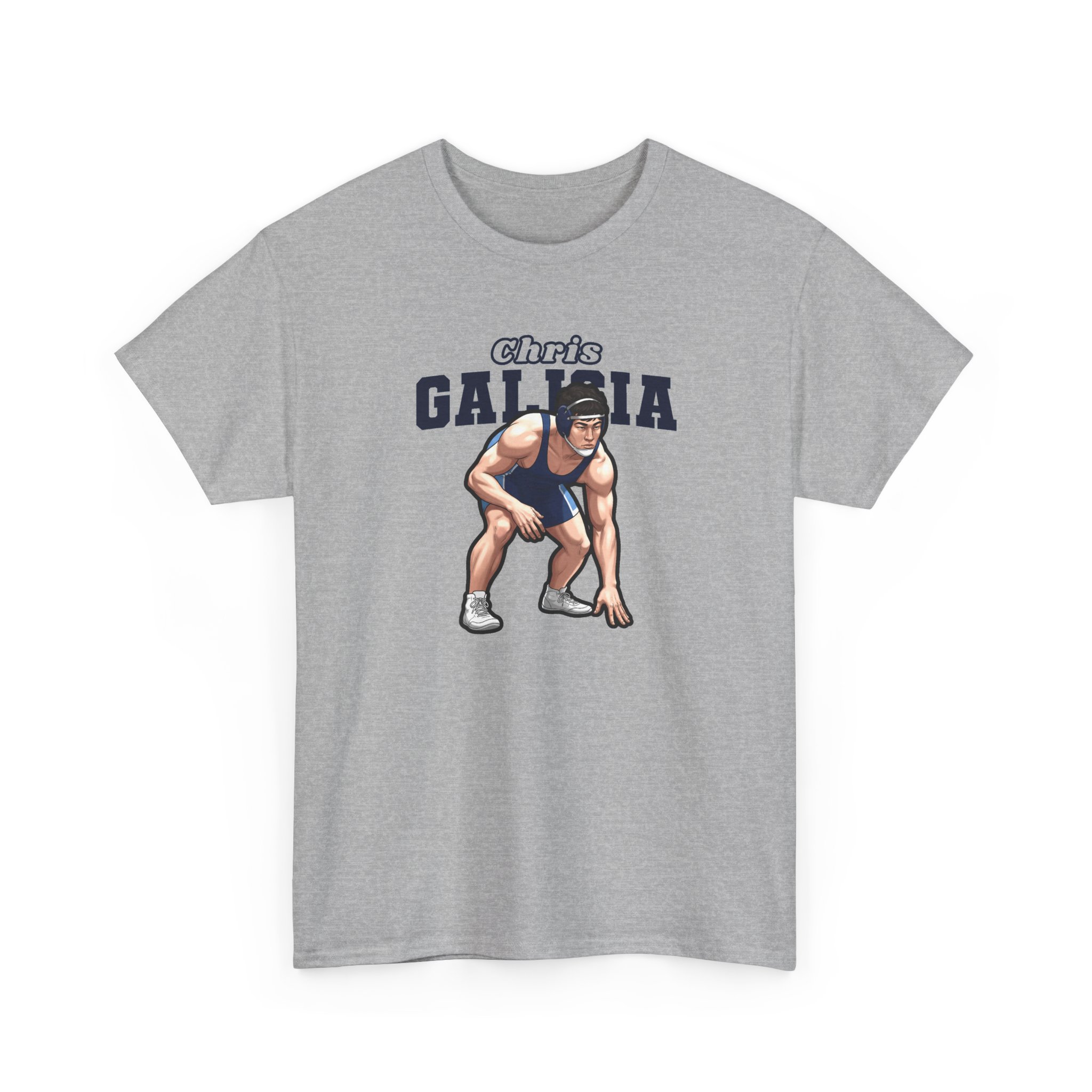Tee — character_name_arch in Grey