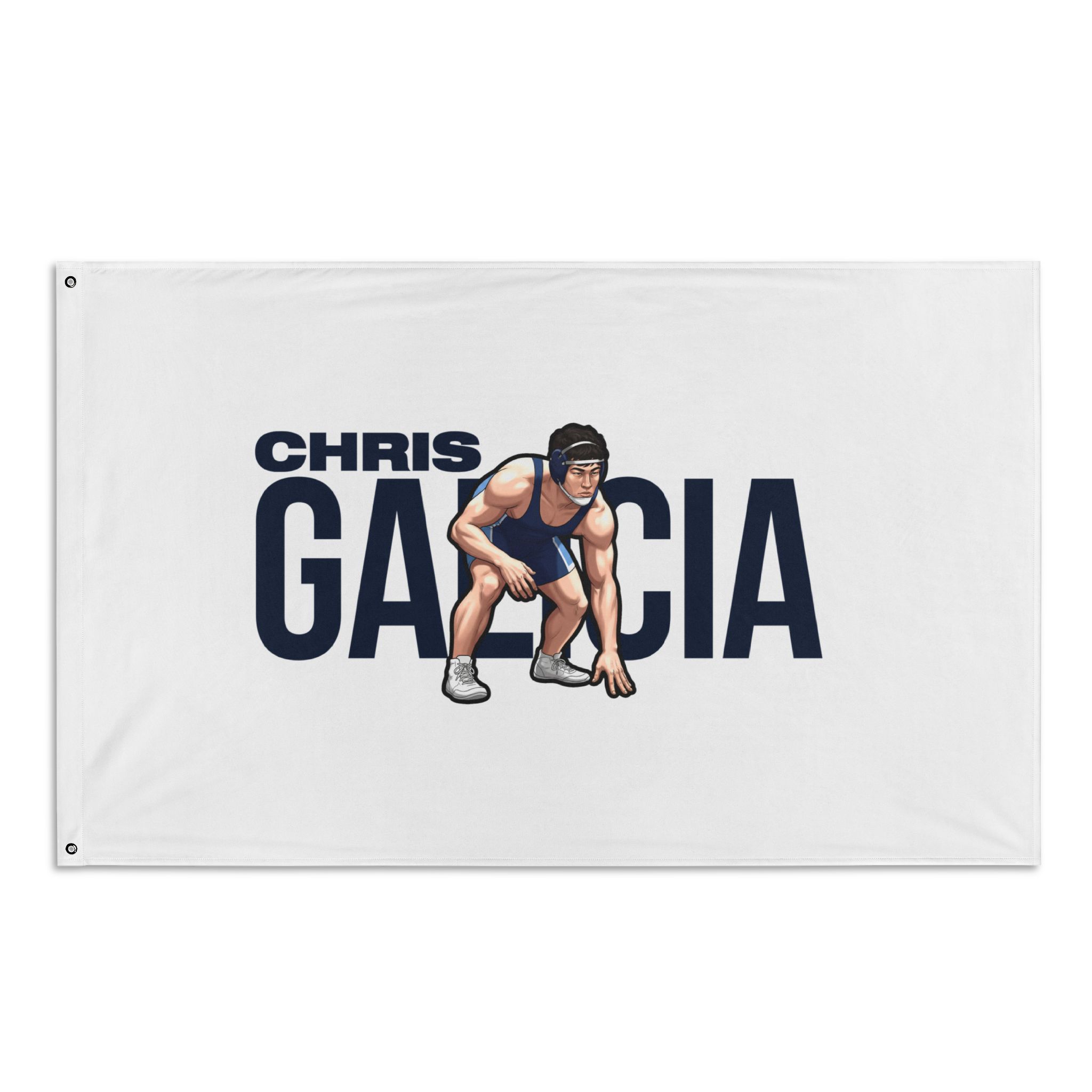 Flag (35 × 56 in) — character_player_name in Classic