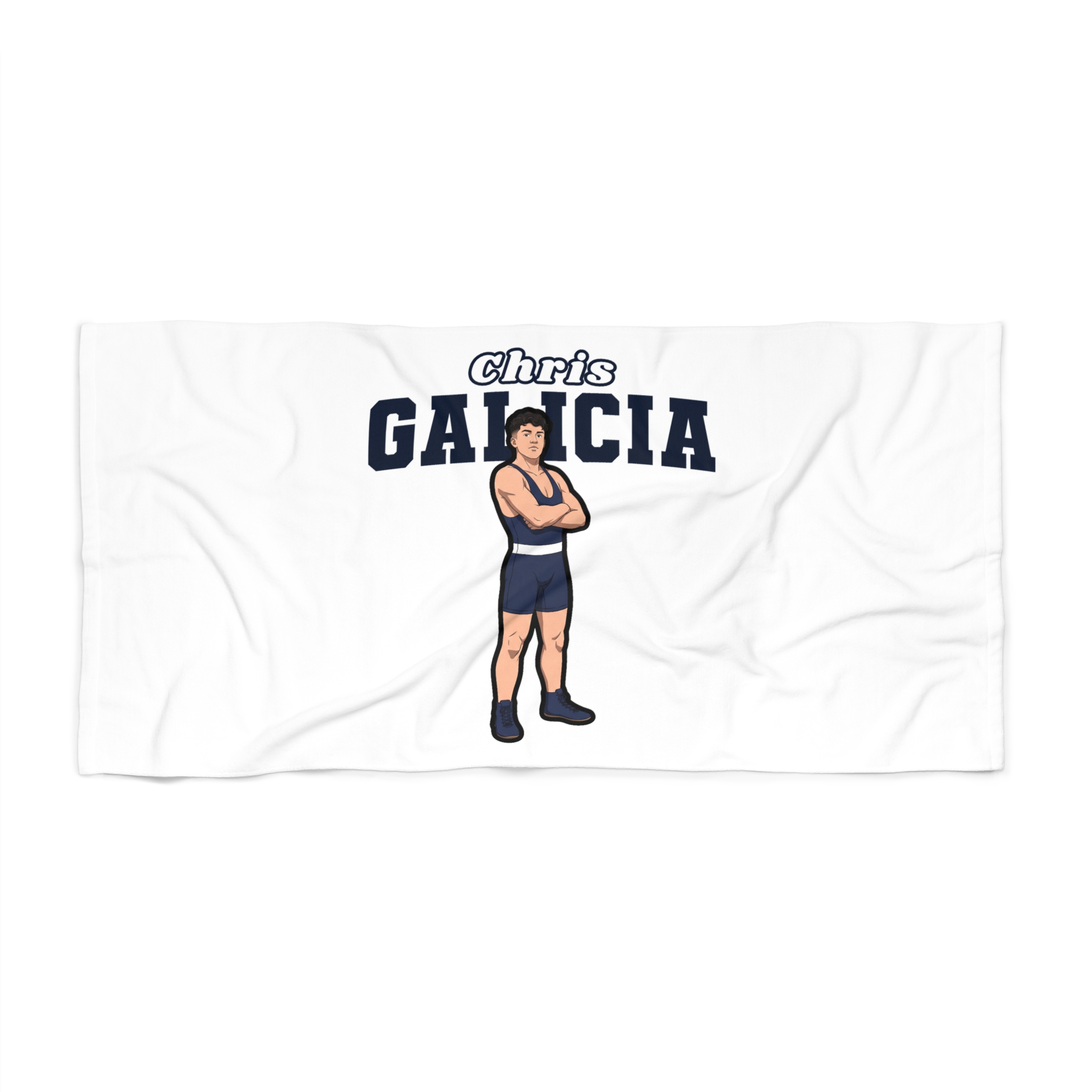 Beach Towel — character_name_arch in Classic