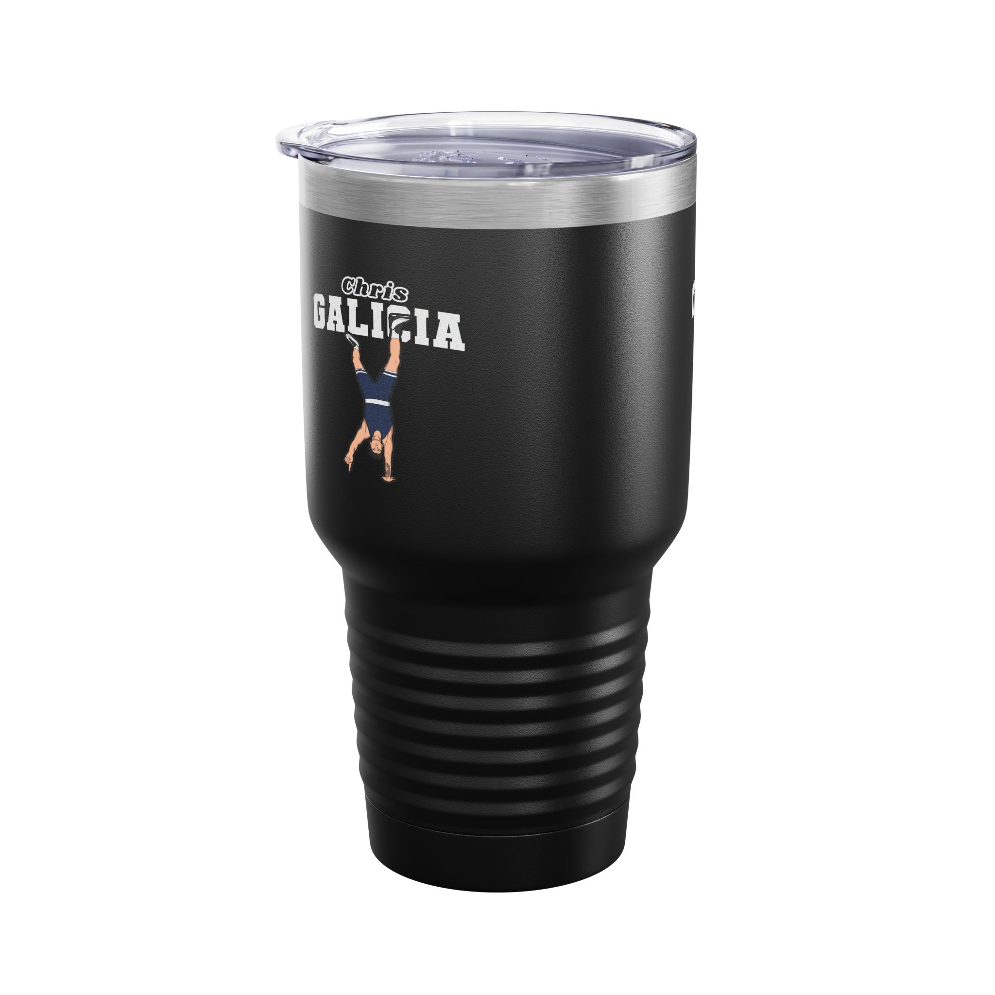 30oz Tumbler — character_name_arch in Black