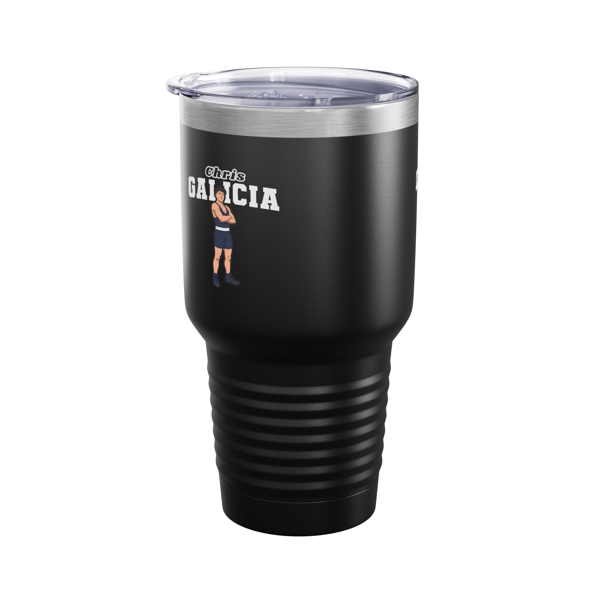 30oz Tumbler — character_name_arch in Black