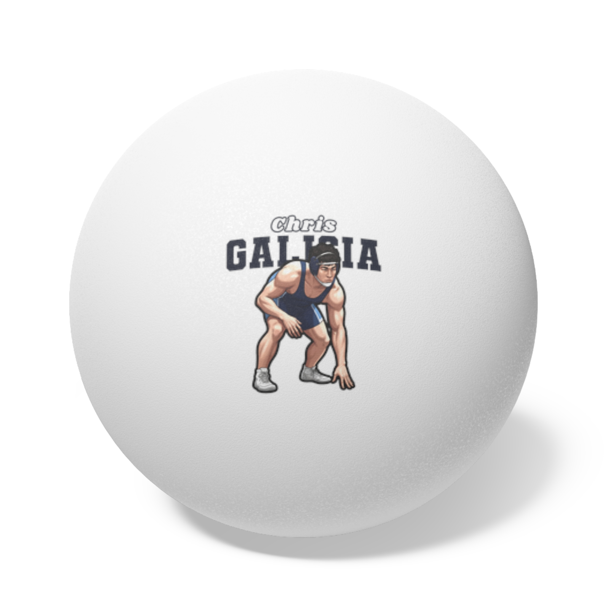 Ping Pong Balls, 6 pcs — character_name_arch in White
