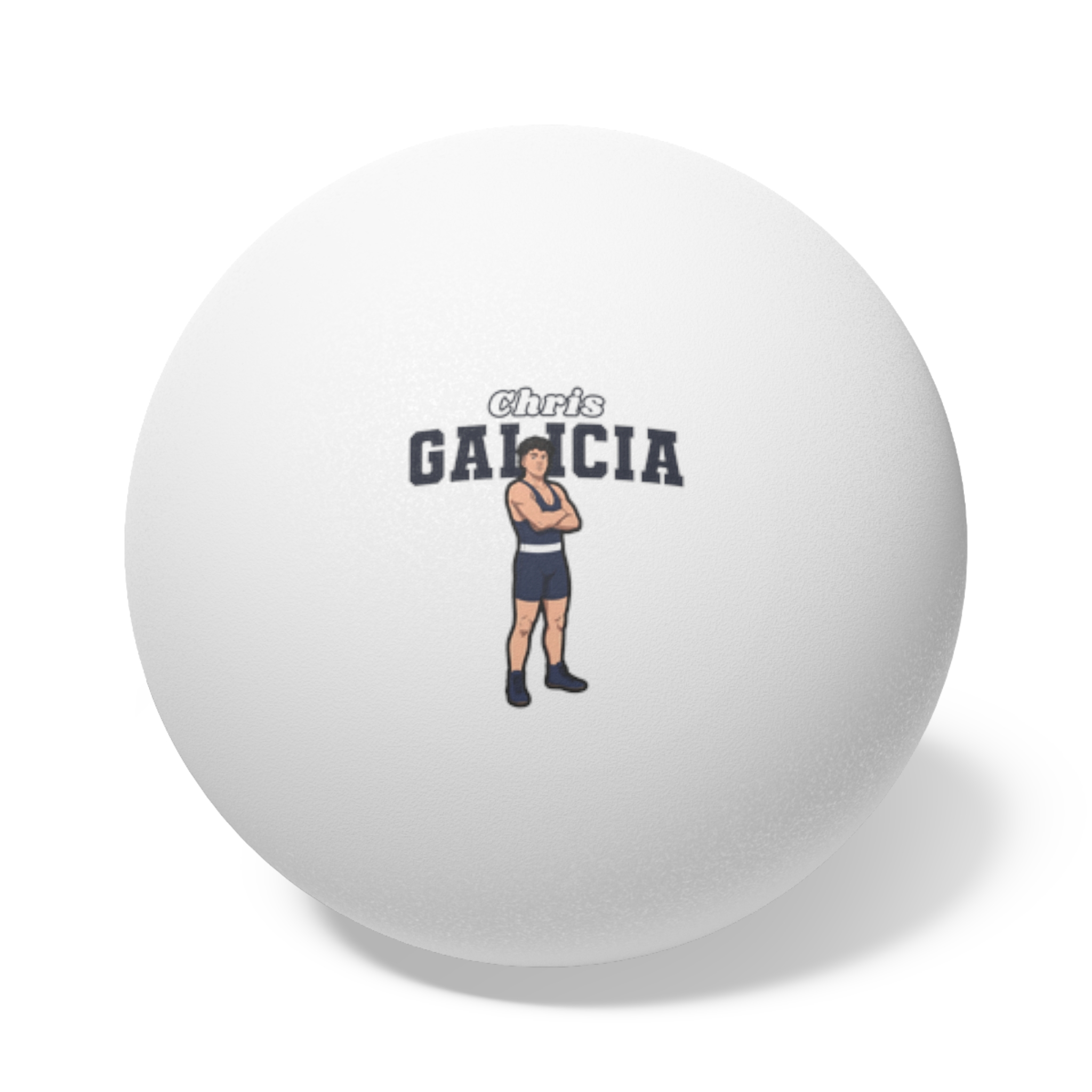 Ping Pong Balls, 6 pcs — character_name_arch in White