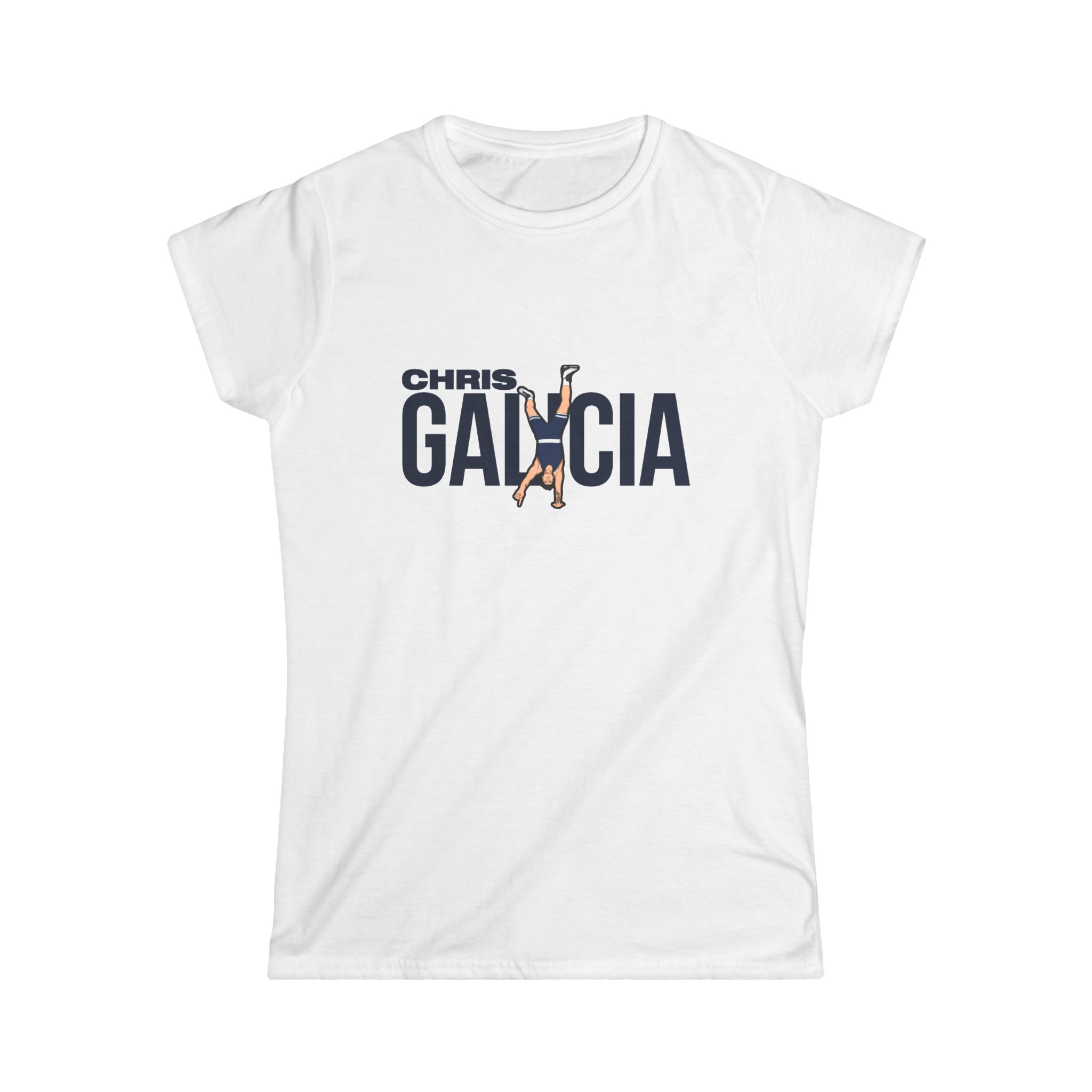 Women's Softstyle Tee — character_player_name in White