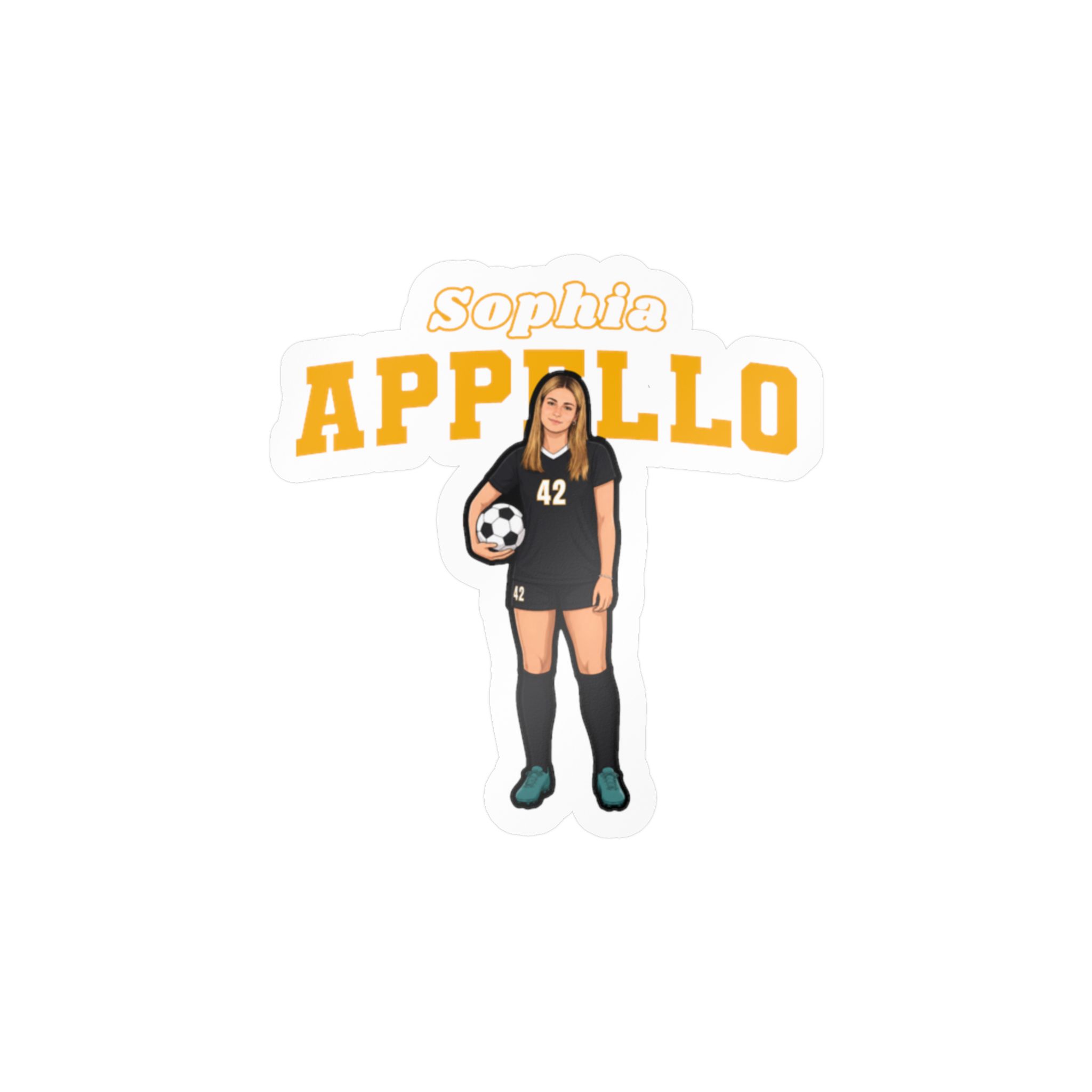 Vinyl Sticker — character_name_arch in Classic