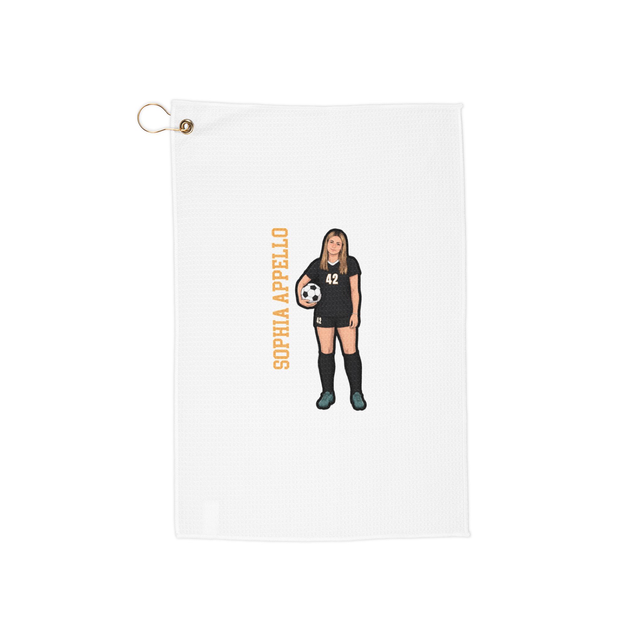 Golf Towel — character_name_vertical in Classic