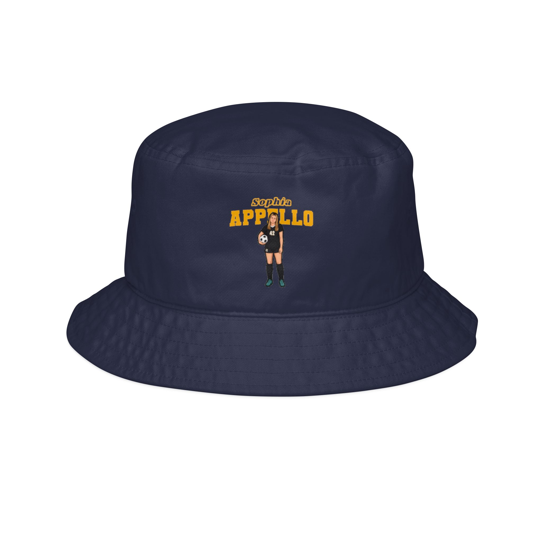 Bucket Hat — character_name_arch in Navy
