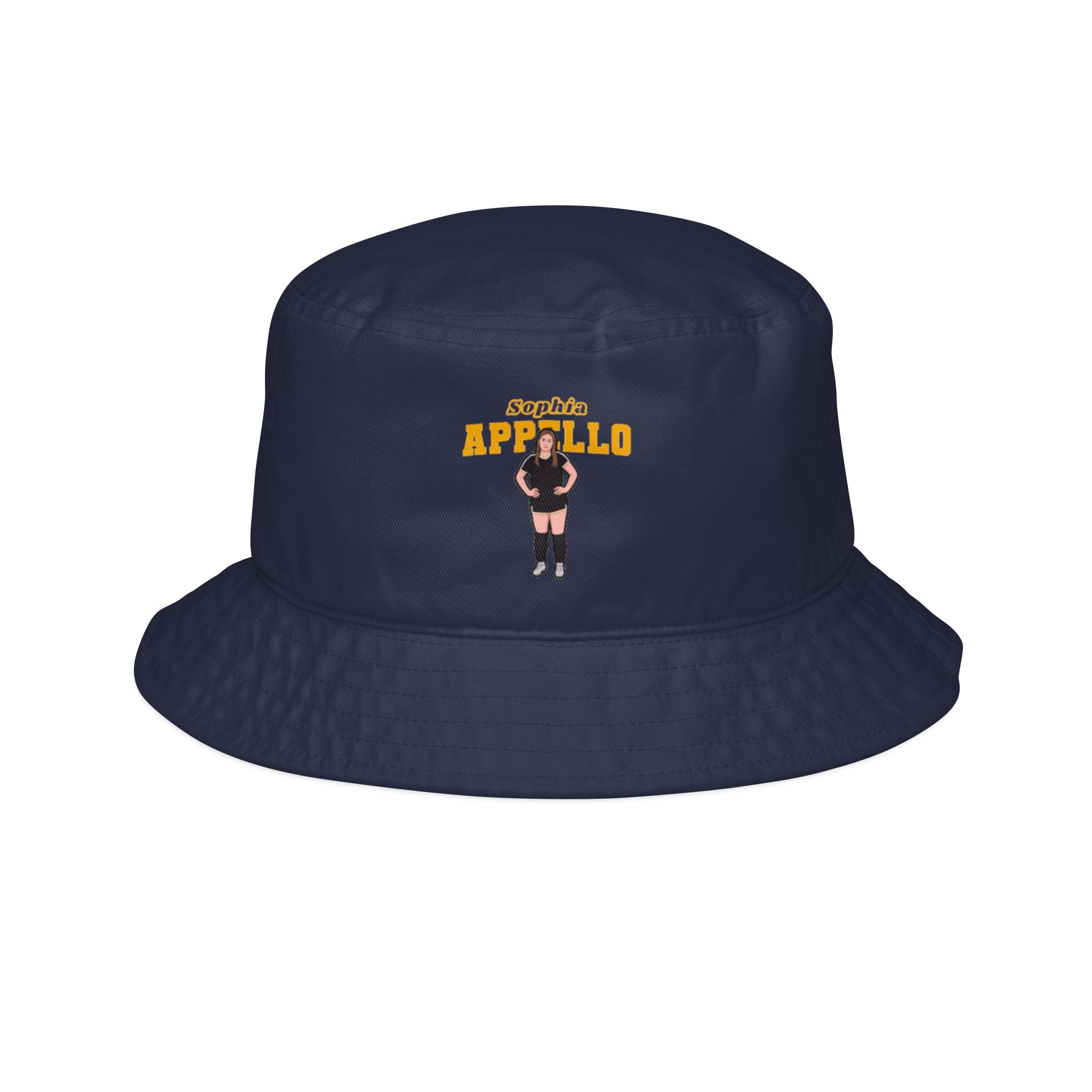 Bucket Hat — character_name_arch in Navy