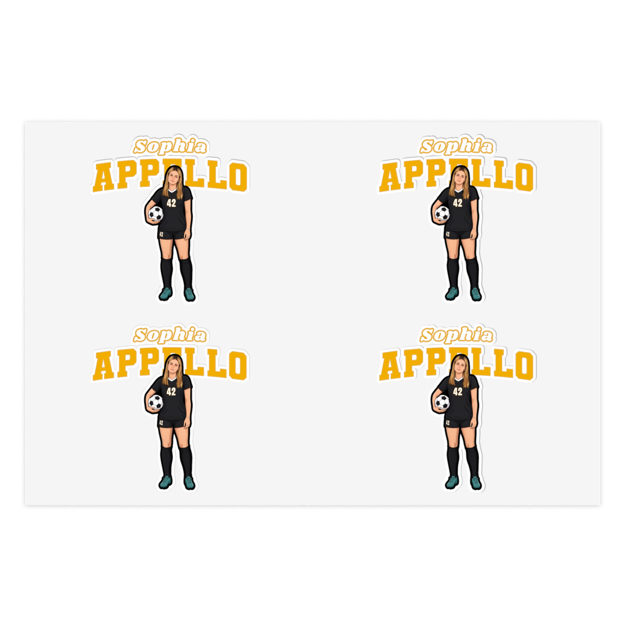 Sticker Sheet — character_name_arch in Classic