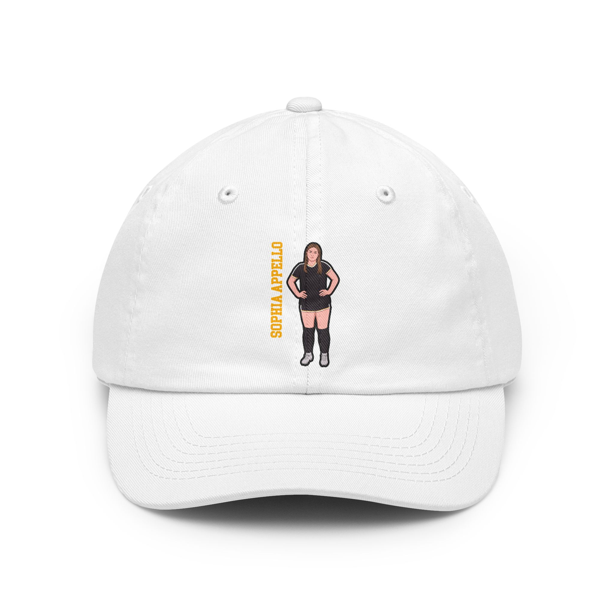 Classic Cap — character_name_vertical in White