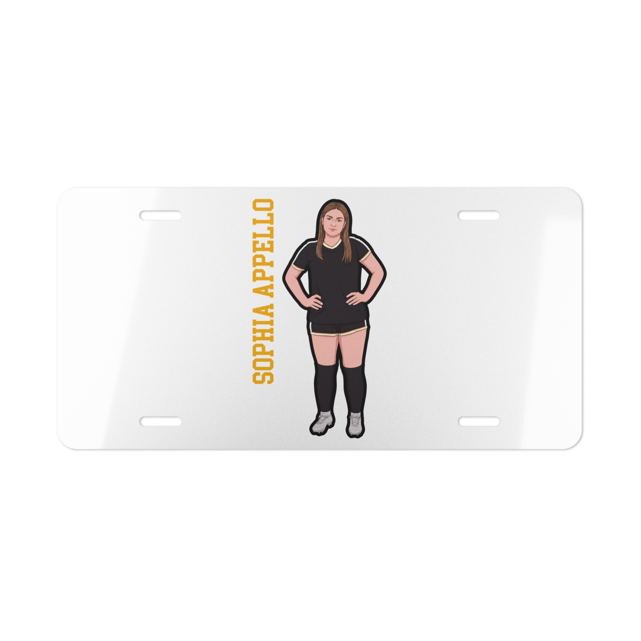 License Plate — character_name_vertical in Classic